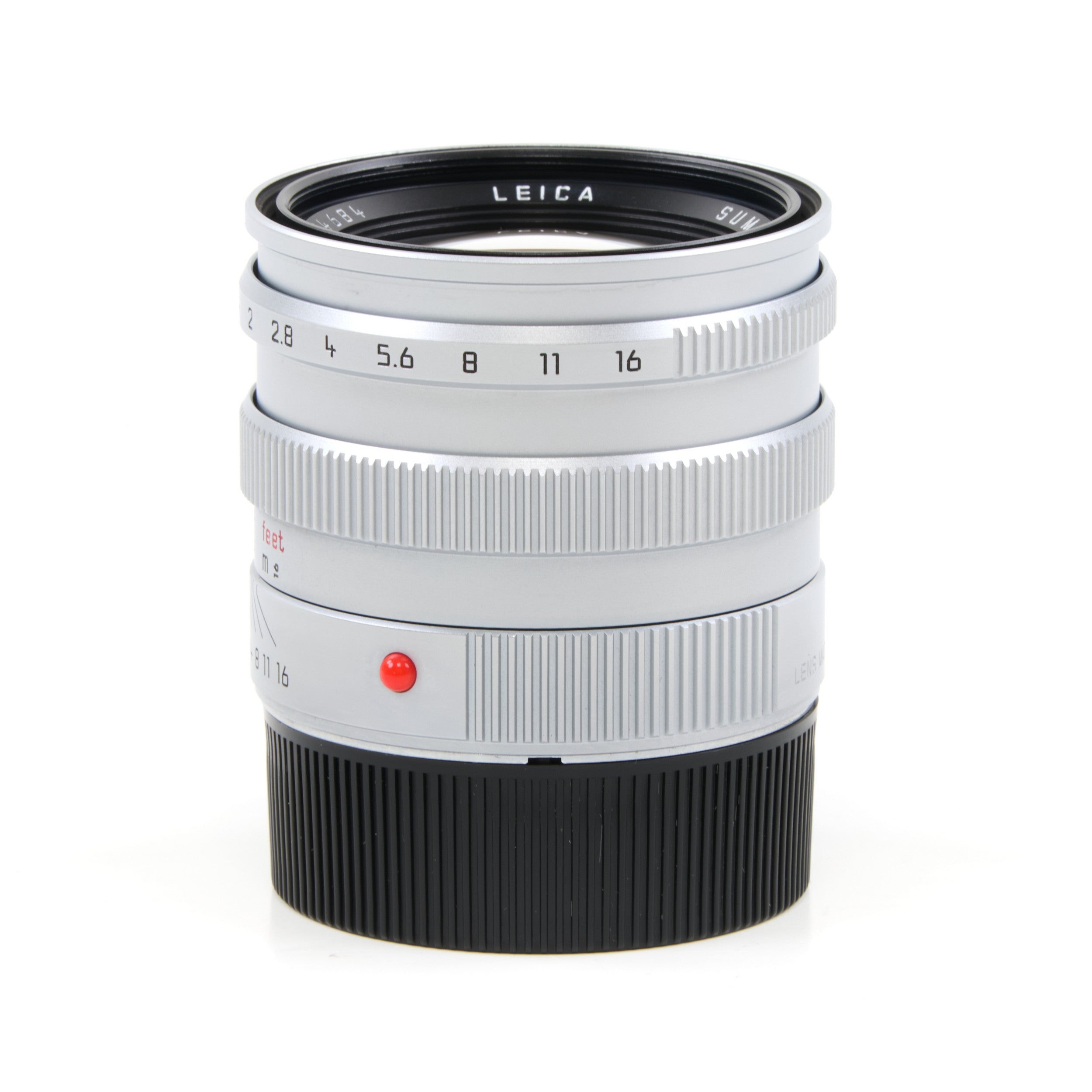 Leica 50mm f1.4 Summilux-M Pre-ASPH Chroom + Doos