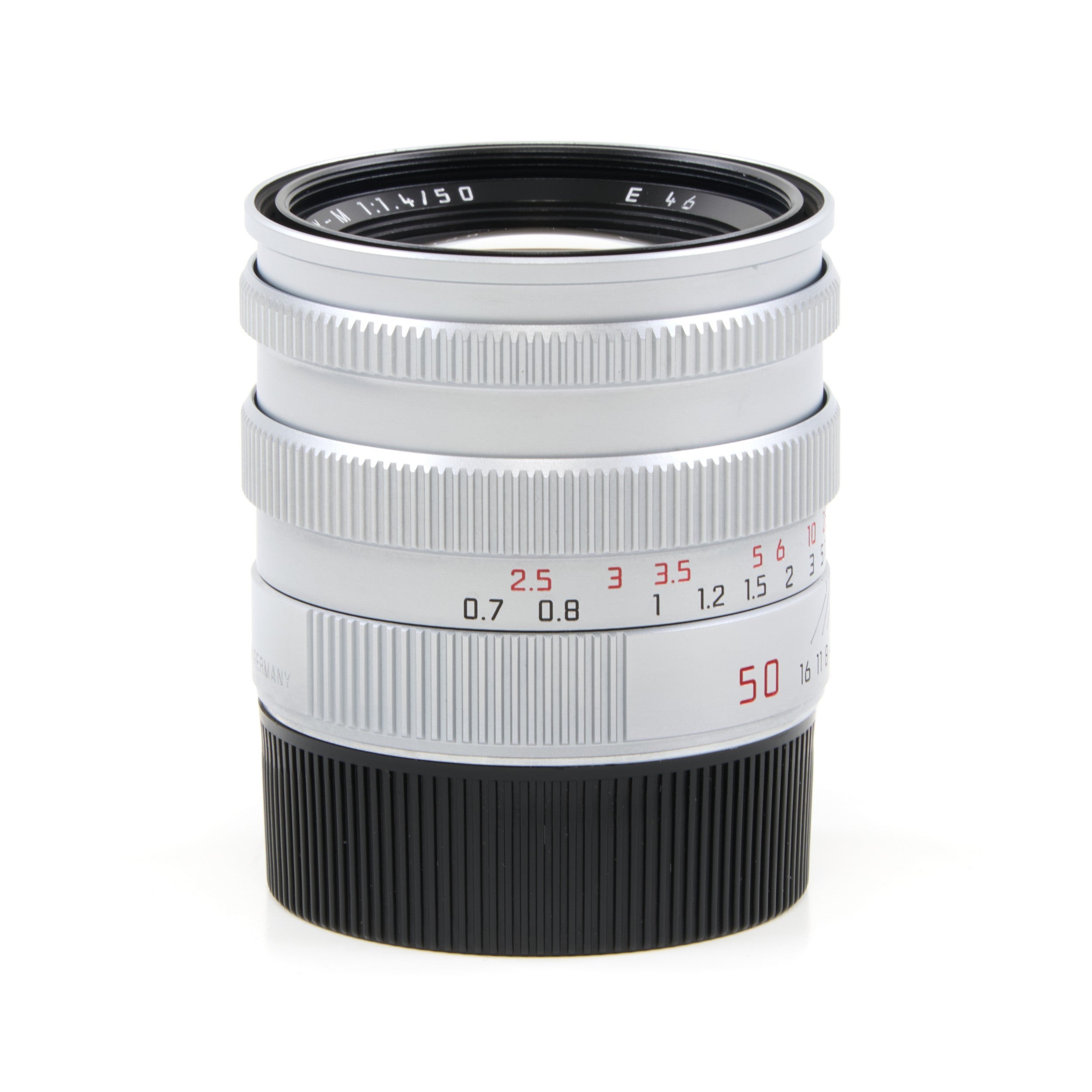 Leica 50mm f1.4 Summilux-M Pre-ASPH Chroom + Doos