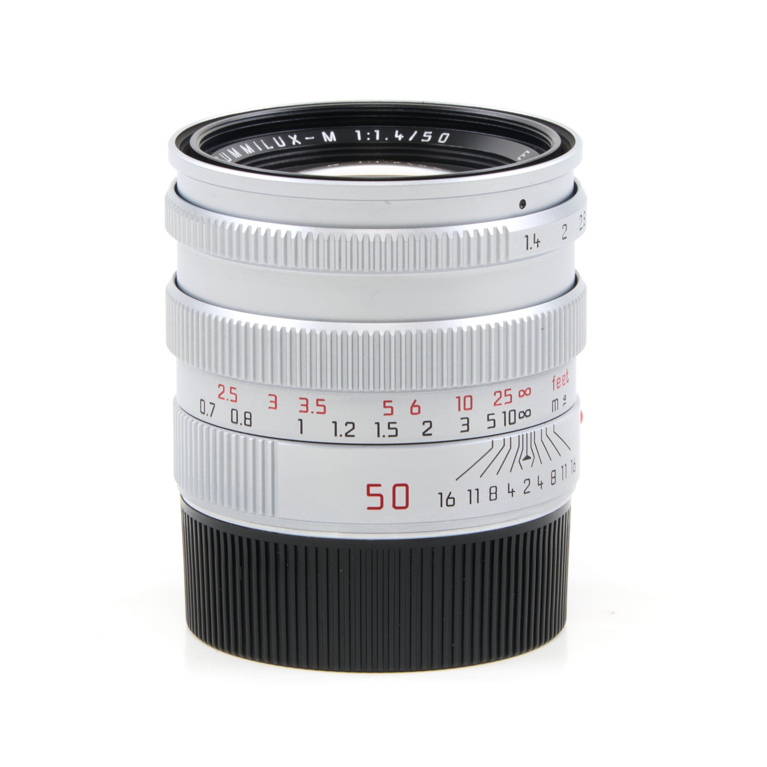 Leica 50mm f1.4 Summilux-M Pre-ASPH Chroom + Doos