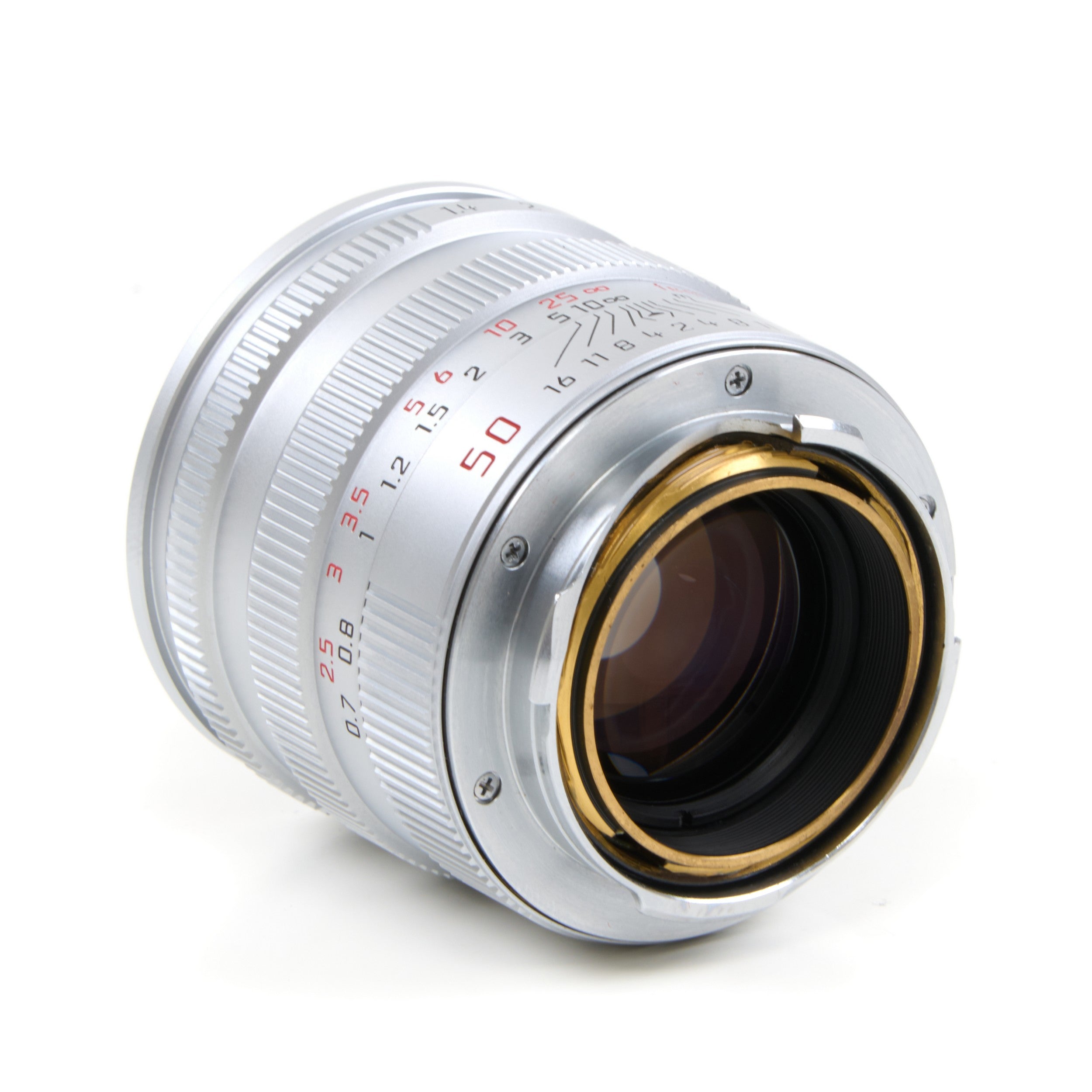 Leica 50mm f1.4 Summilux-M Pre-ASPH Chroom + Doos