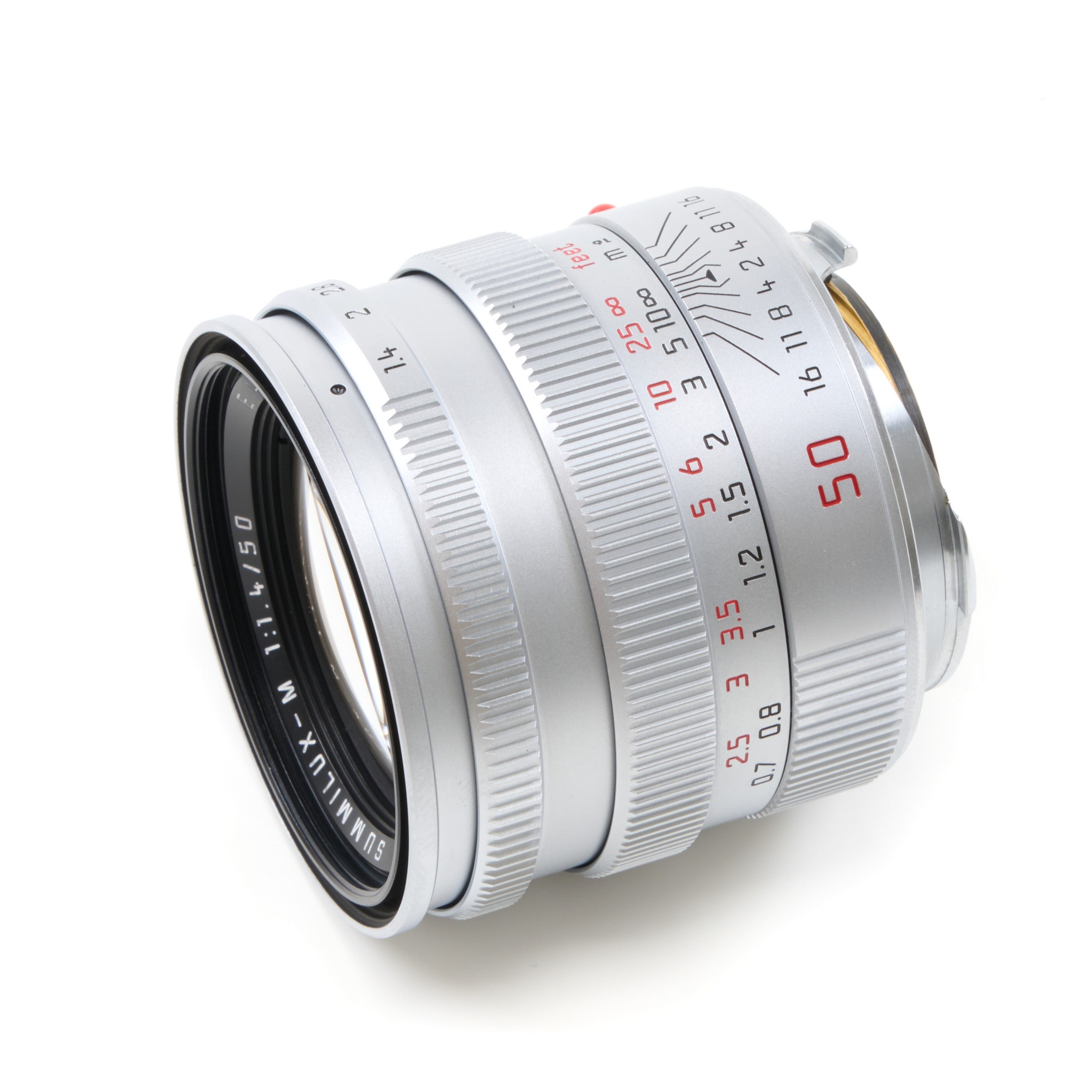 Leica 50mm f1.4 Summilux-M Pre-ASPH Chroom + Doos