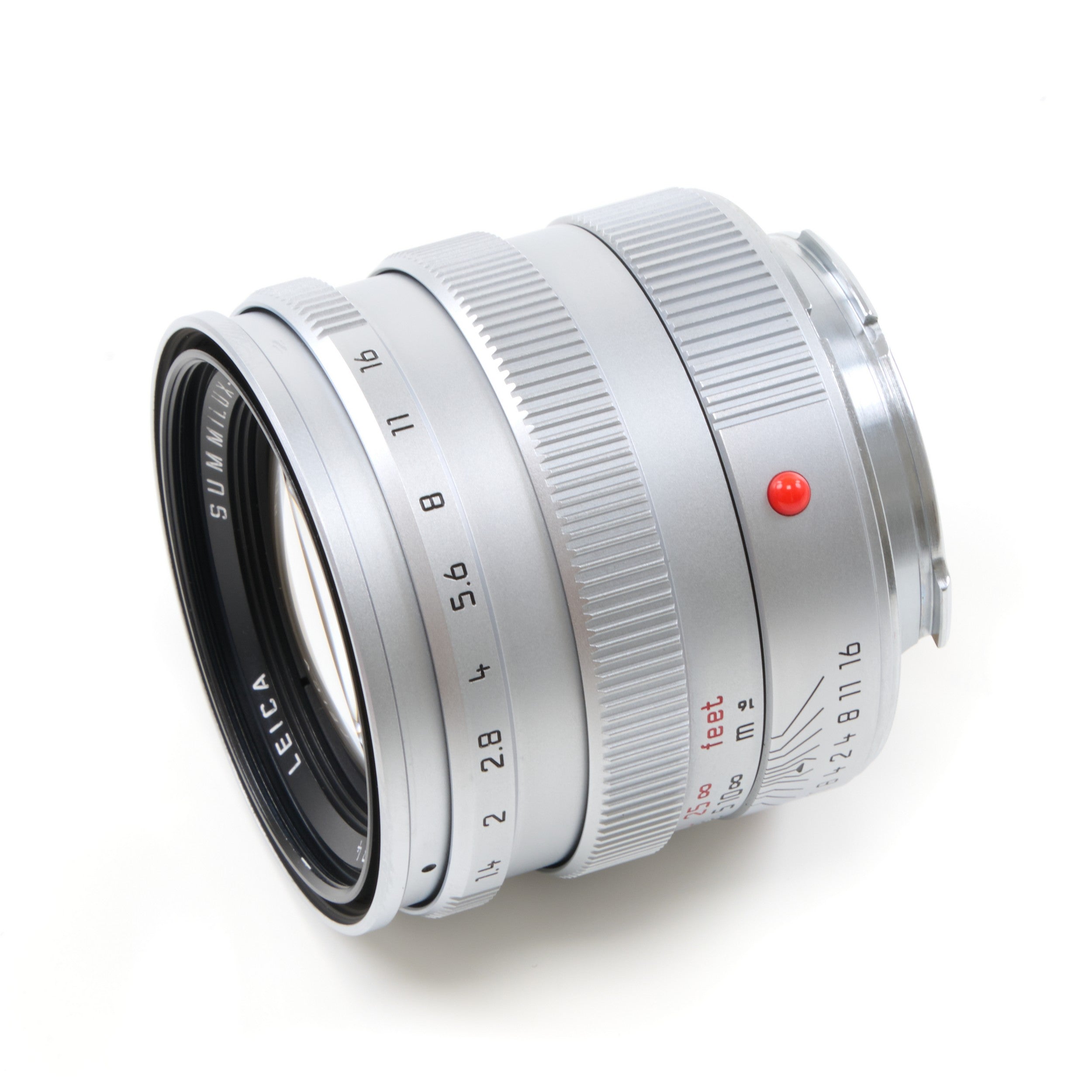 Leica 50mm f1.4 Summilux-M Pre-ASPH Chroom + Doos