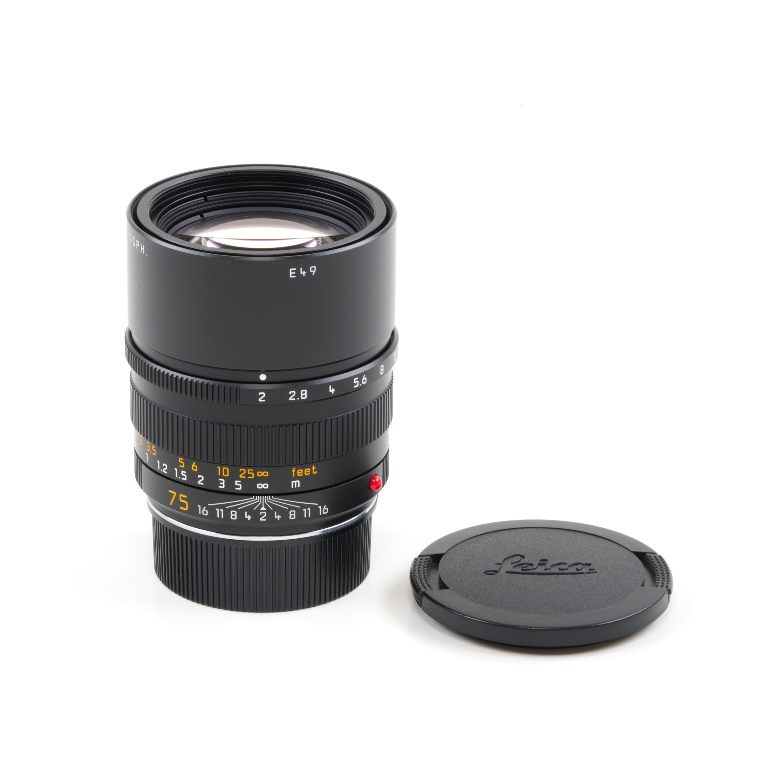 Leica 75mm f2 APO-Summicron-M ASPH 6-Bit + Doos