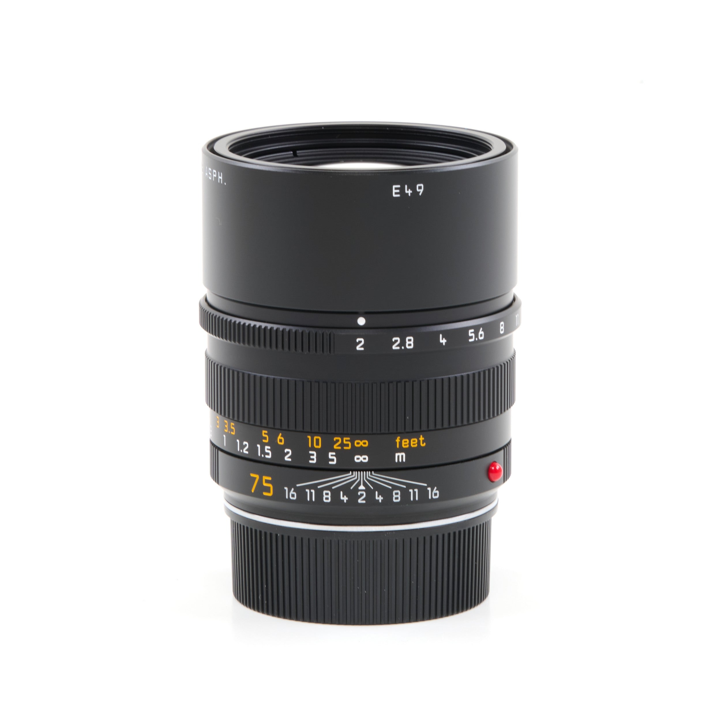 Leica 75mm f2 APO-Summicron-M ASPH 6-Bit + Doos