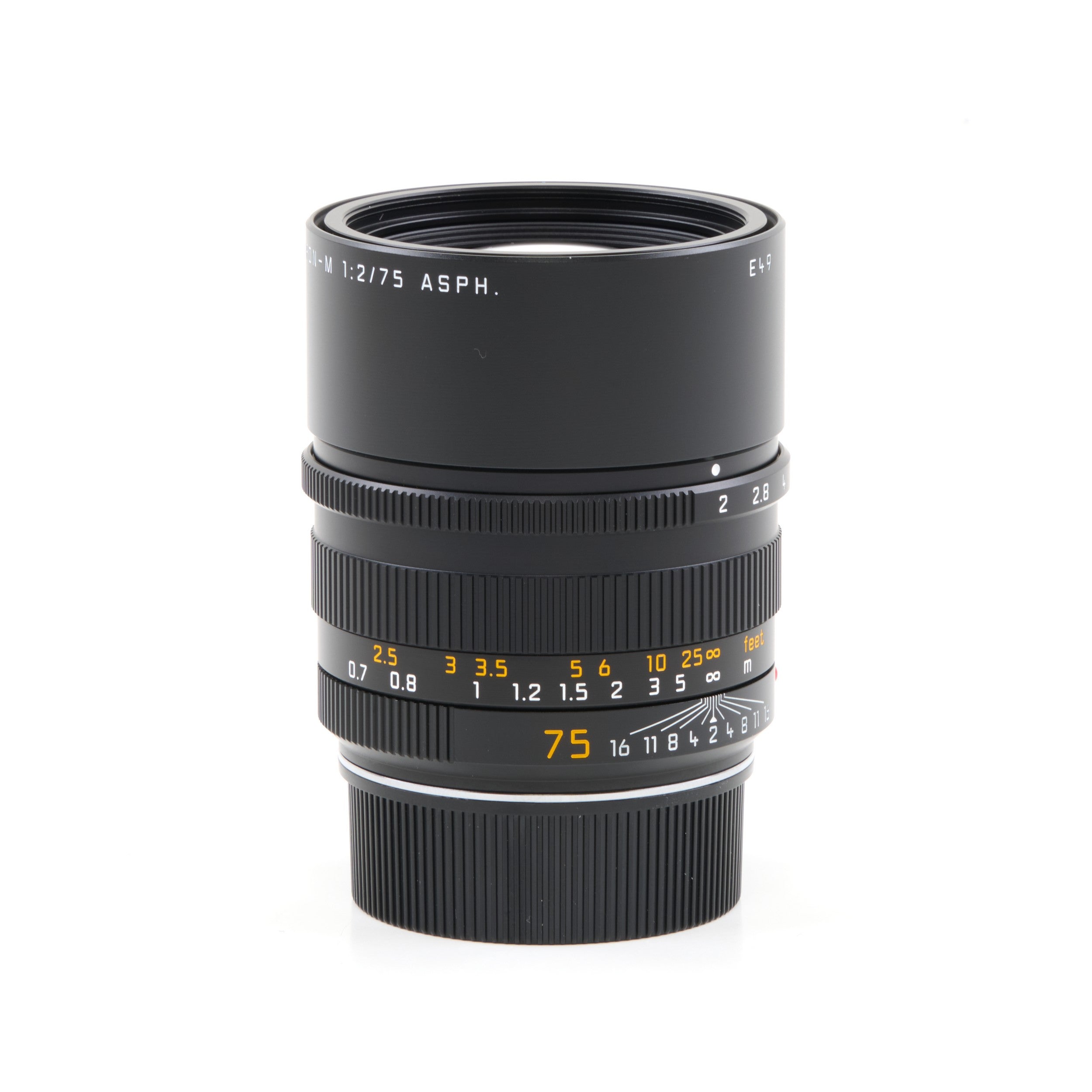 Leica 75mm f2 APO-Summicron-M ASPH 6-Bit + Doos