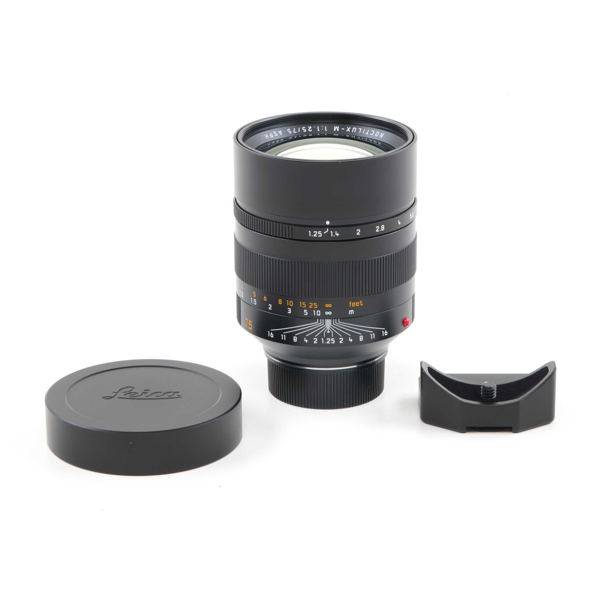 Leica 75mm f1.25 Noctilux-M ASPH + Doos