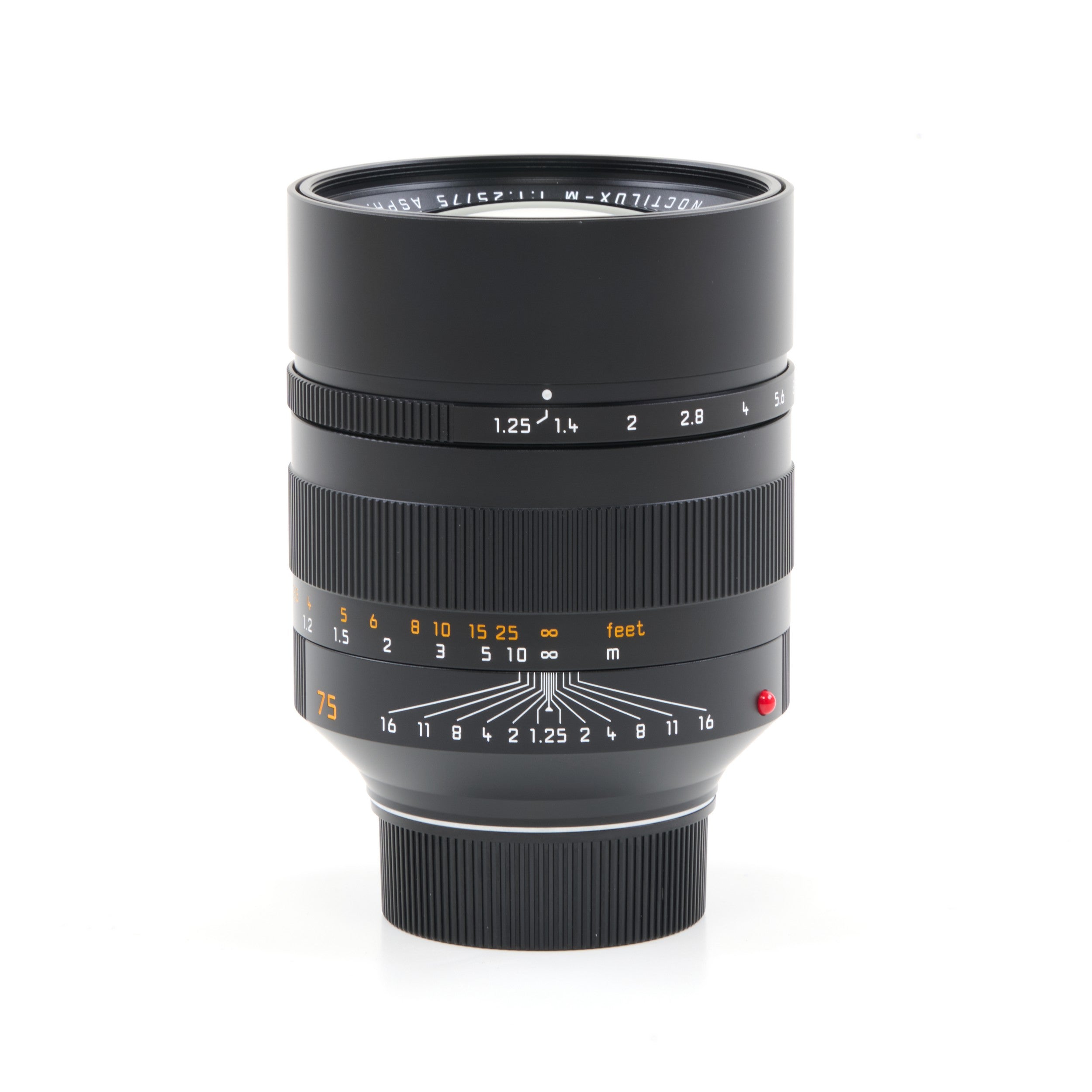 Leica 75mm f1.25 Noctilux-M ASPH + Doos