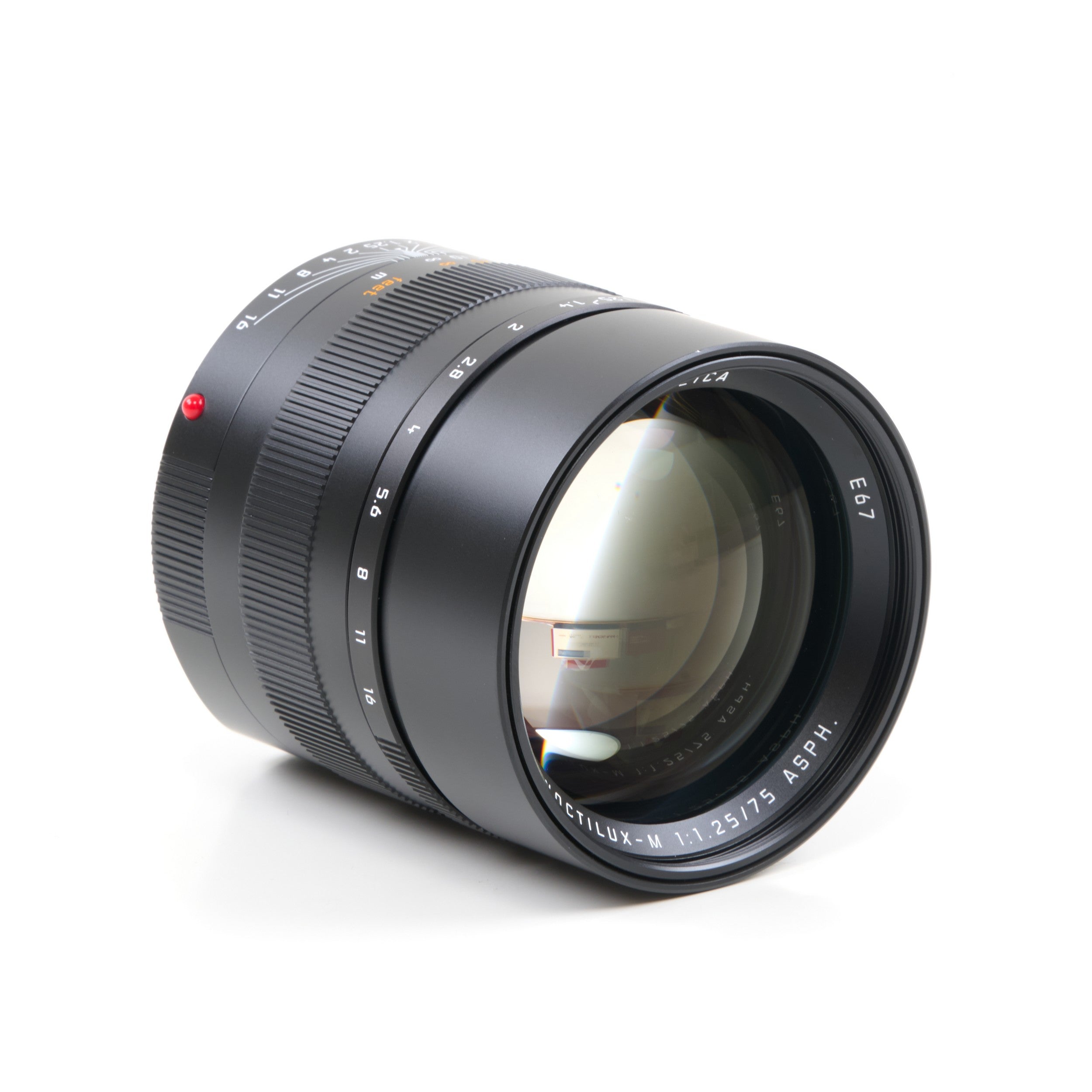 Leica 75mm f1.25 Noctilux-M ASPH + Doos