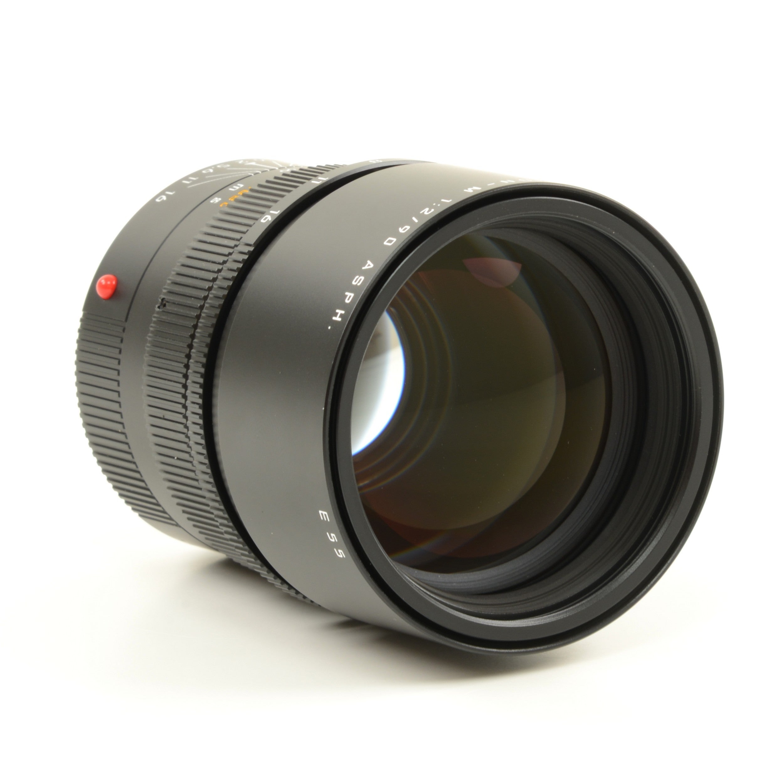 Leica 90mm f2 APO-Summicron-M ASPH Zwart 6-Bit + Doos