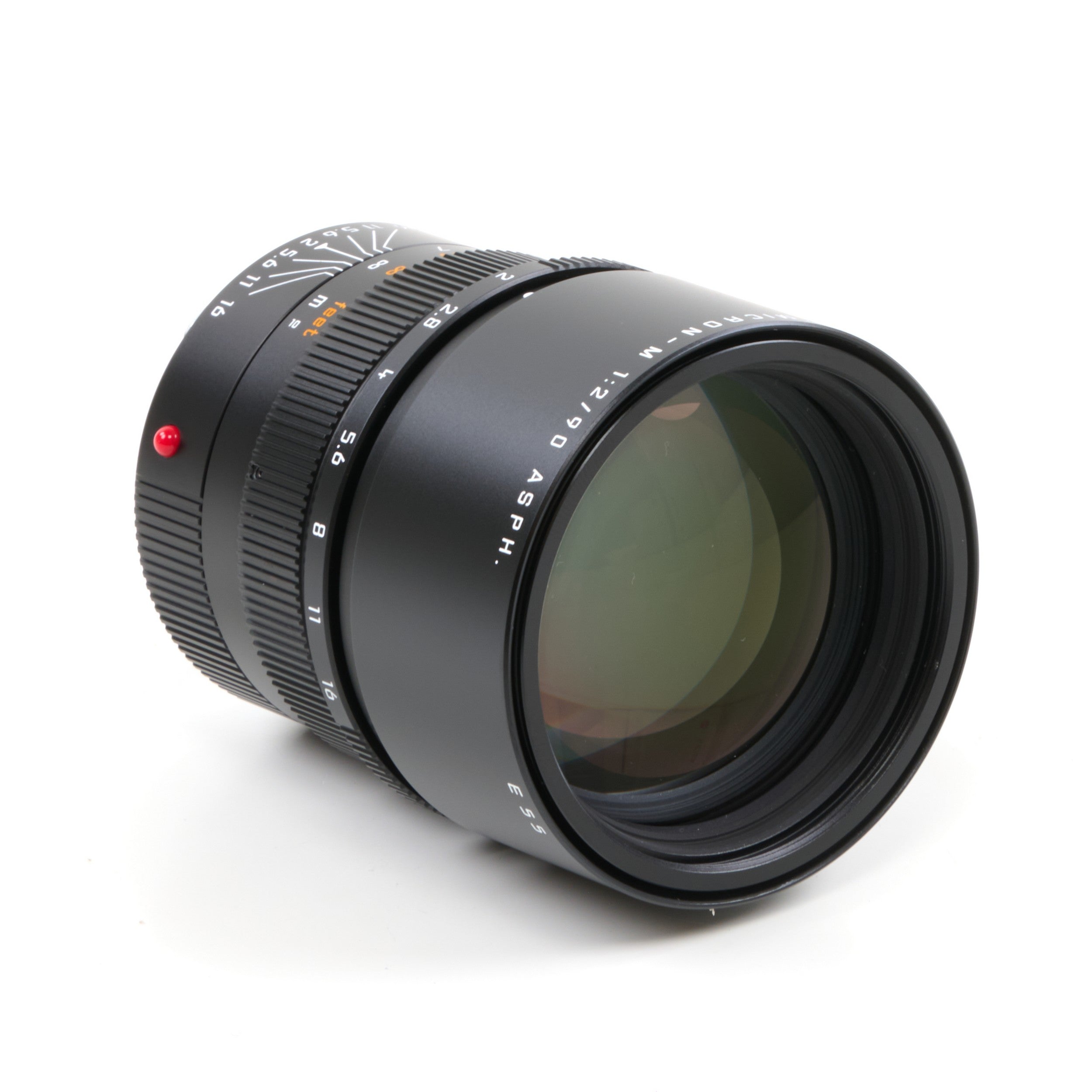 Leica 90mm f2 APO-Summicron-M ASPH Black 6-Bit + Doos