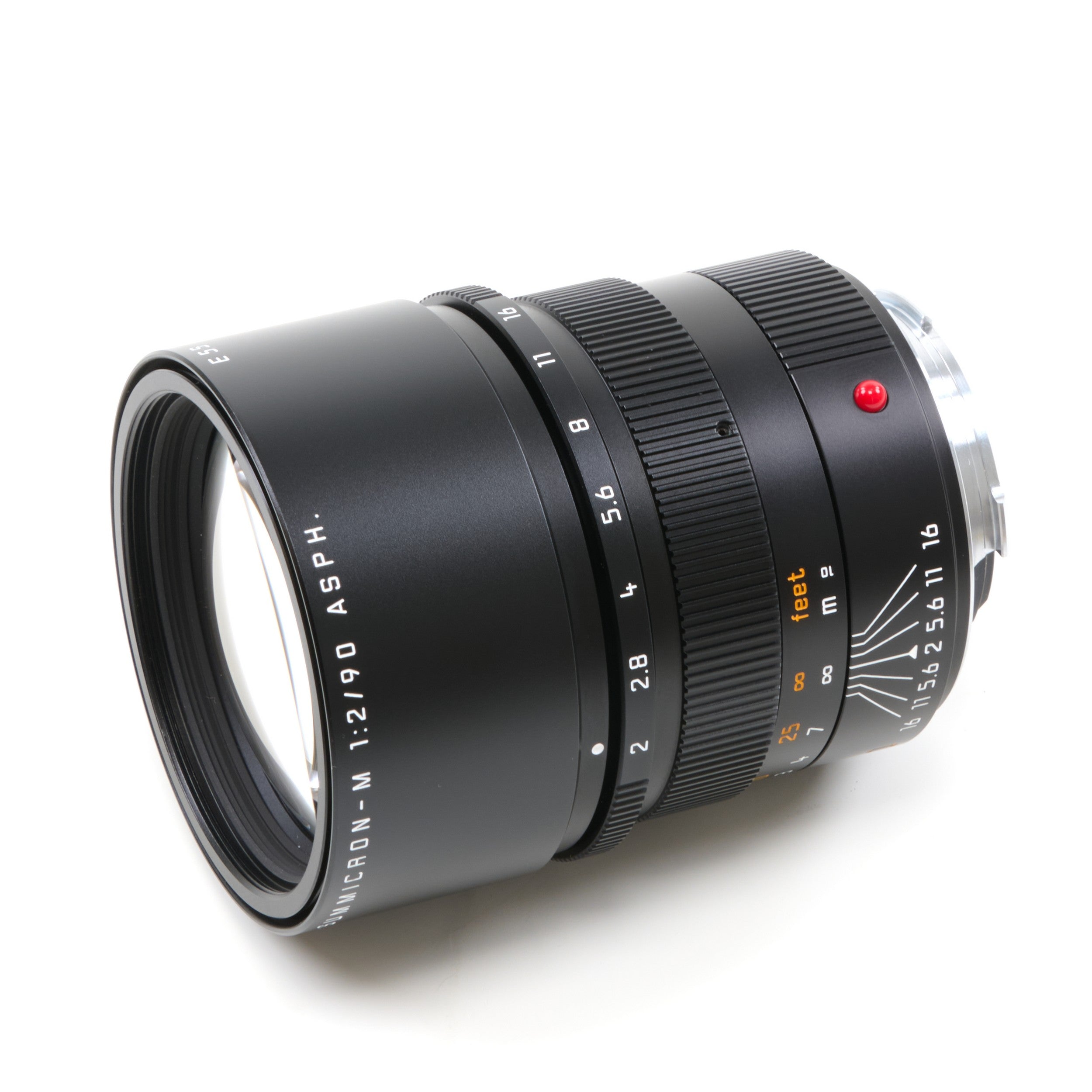 Leica 90mm f2 APO-Summicron-M ASPH Black 6-Bit + Doos