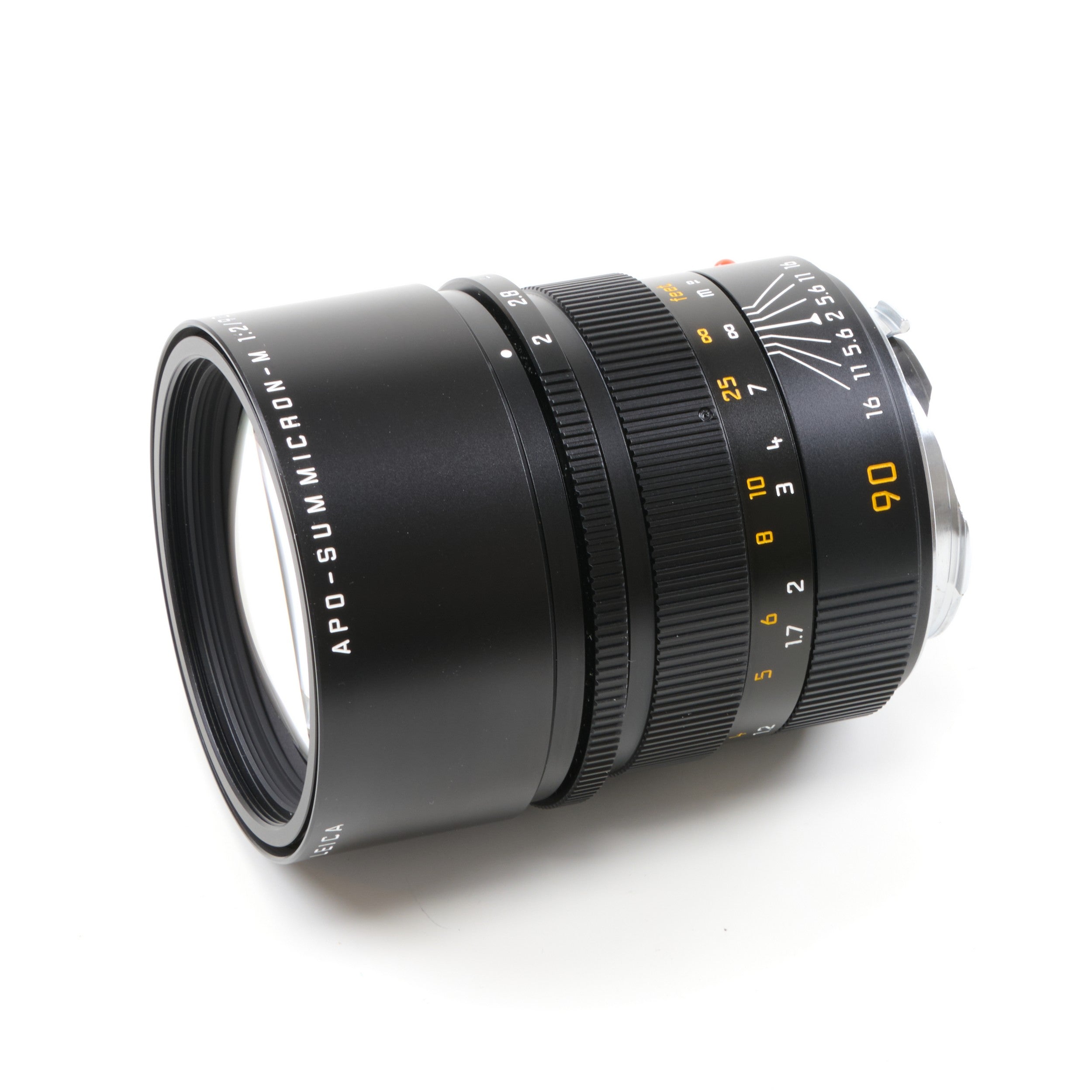 Leica 90mm f2 APO-Summicron-M ASPH Zwart