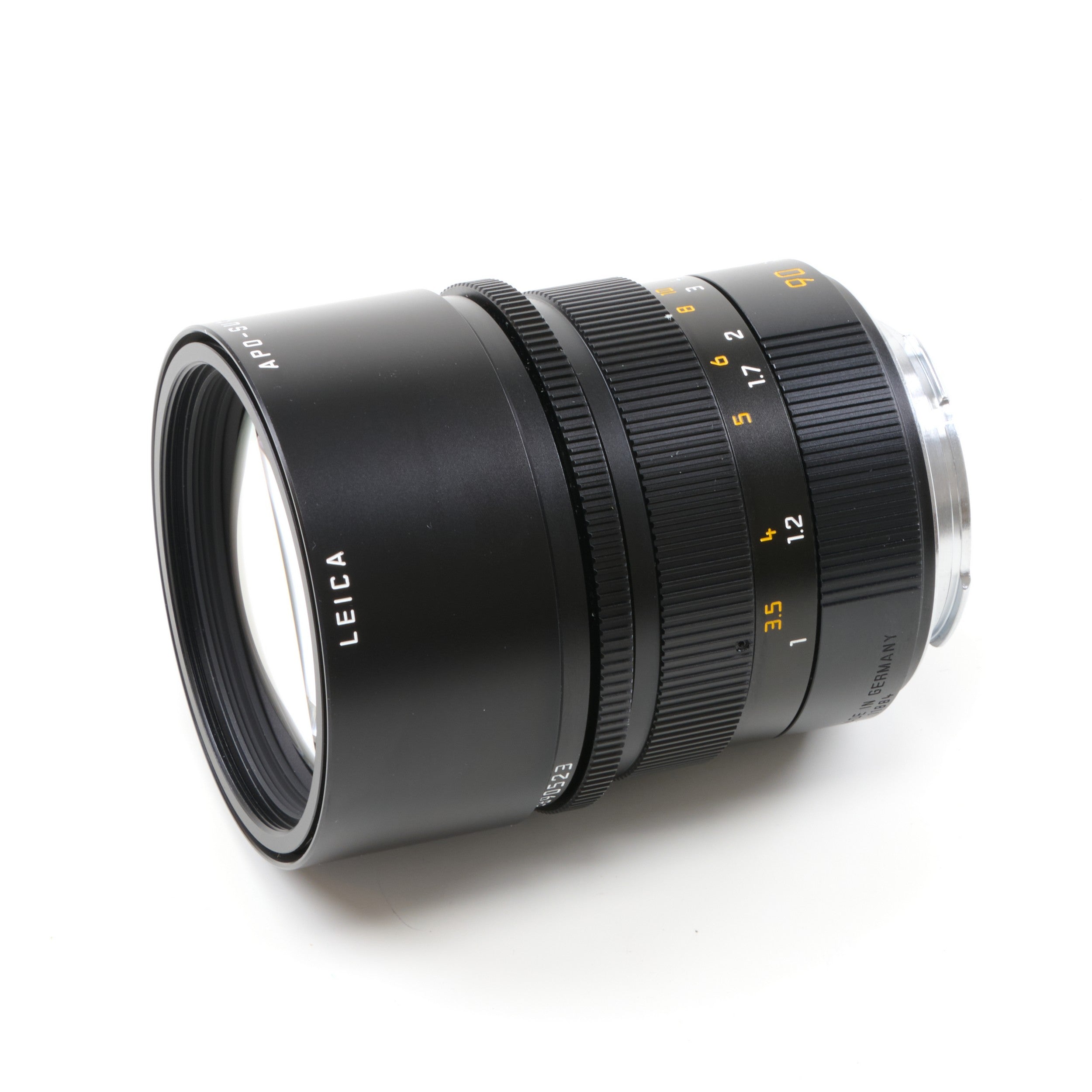 Leica 90mm f2 APO-Summicron-M ASPH Zwart