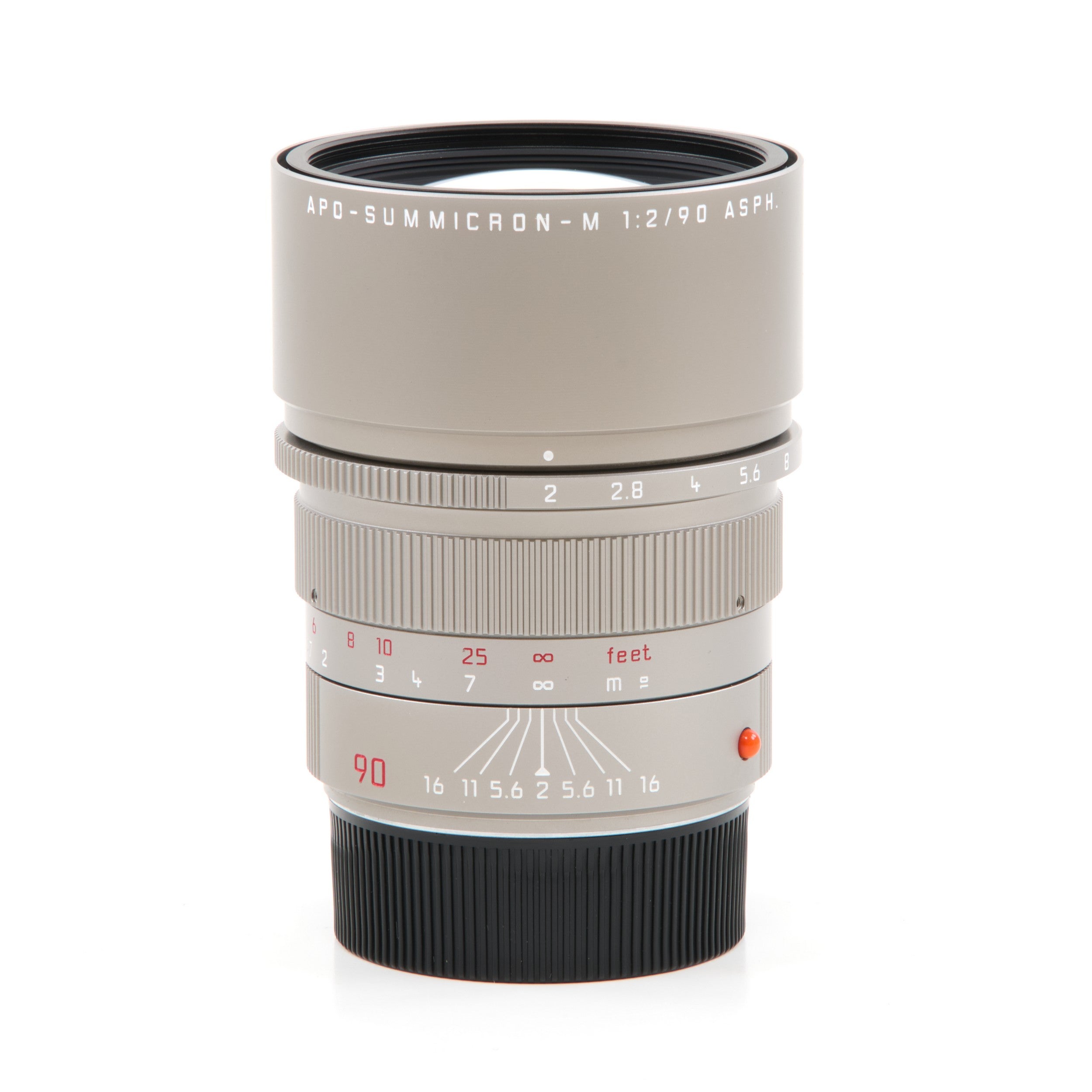 Leica 90mm f2 APO-Summicron-M ASPH Titanium + Doos