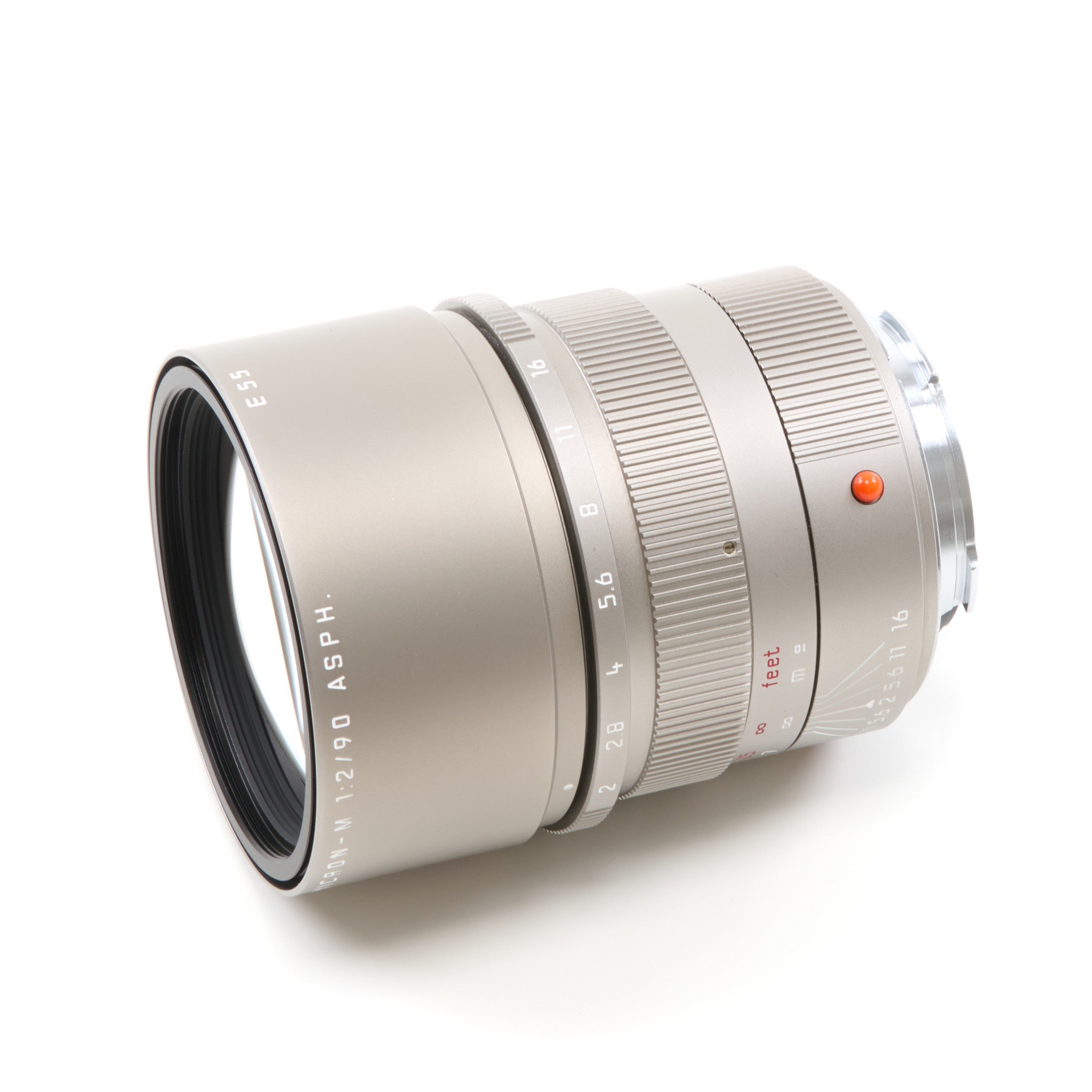 Leica 90mm f2 APO-Summicron-M ASPH Titanium + Doos