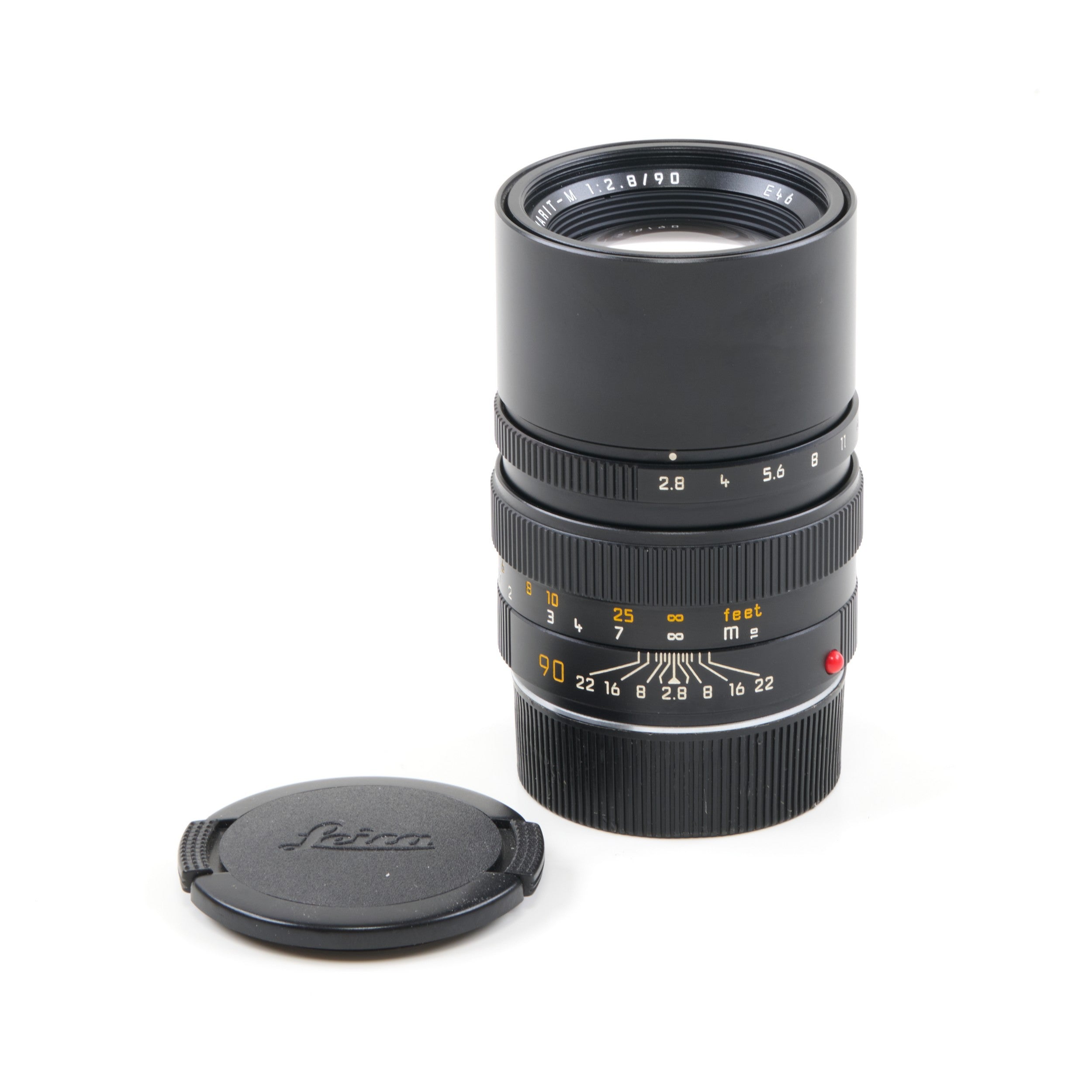 Leica 90mm f2.8 Elmarit-M Zwart