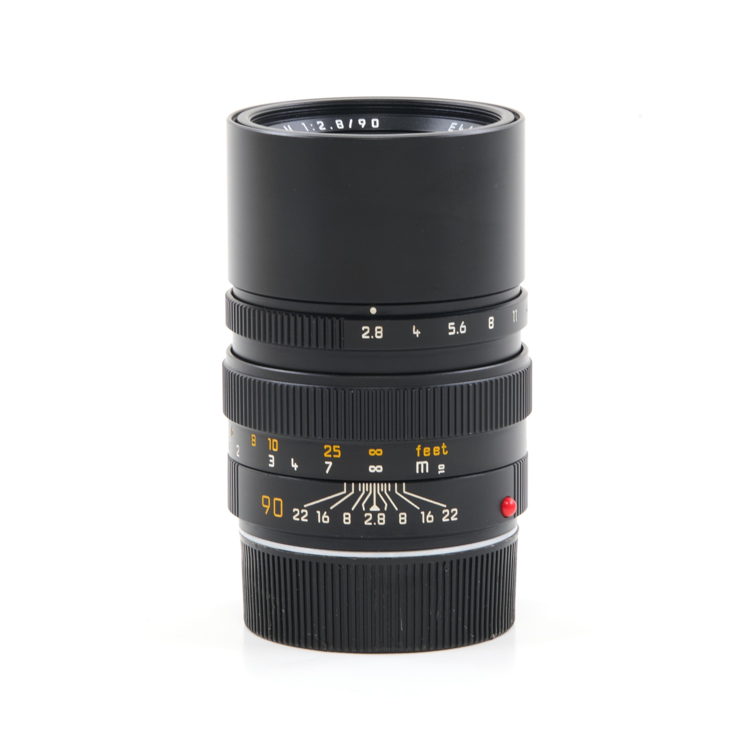 Leica 90mm f2.8 Elmarit-M Zwart