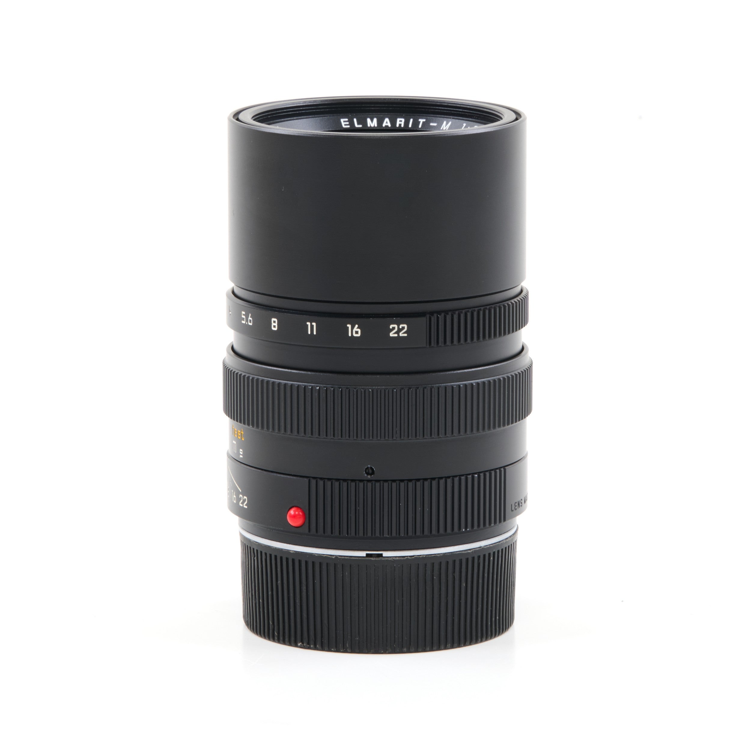Leica 90mm f2.8 Elmarit-M Zwart