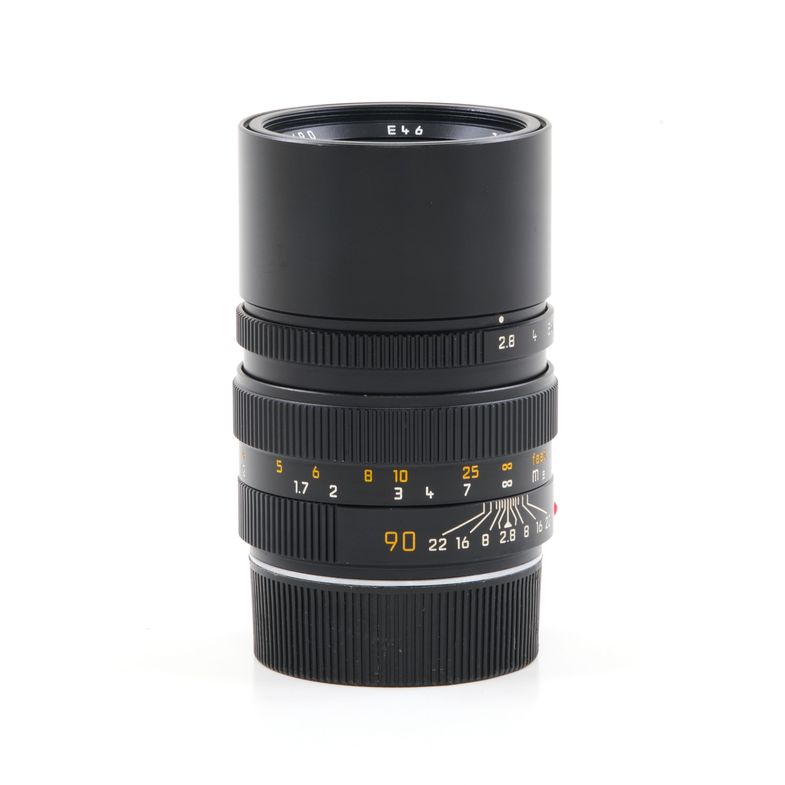 Leica 90mm f2.8 Elmarit-M Zwart