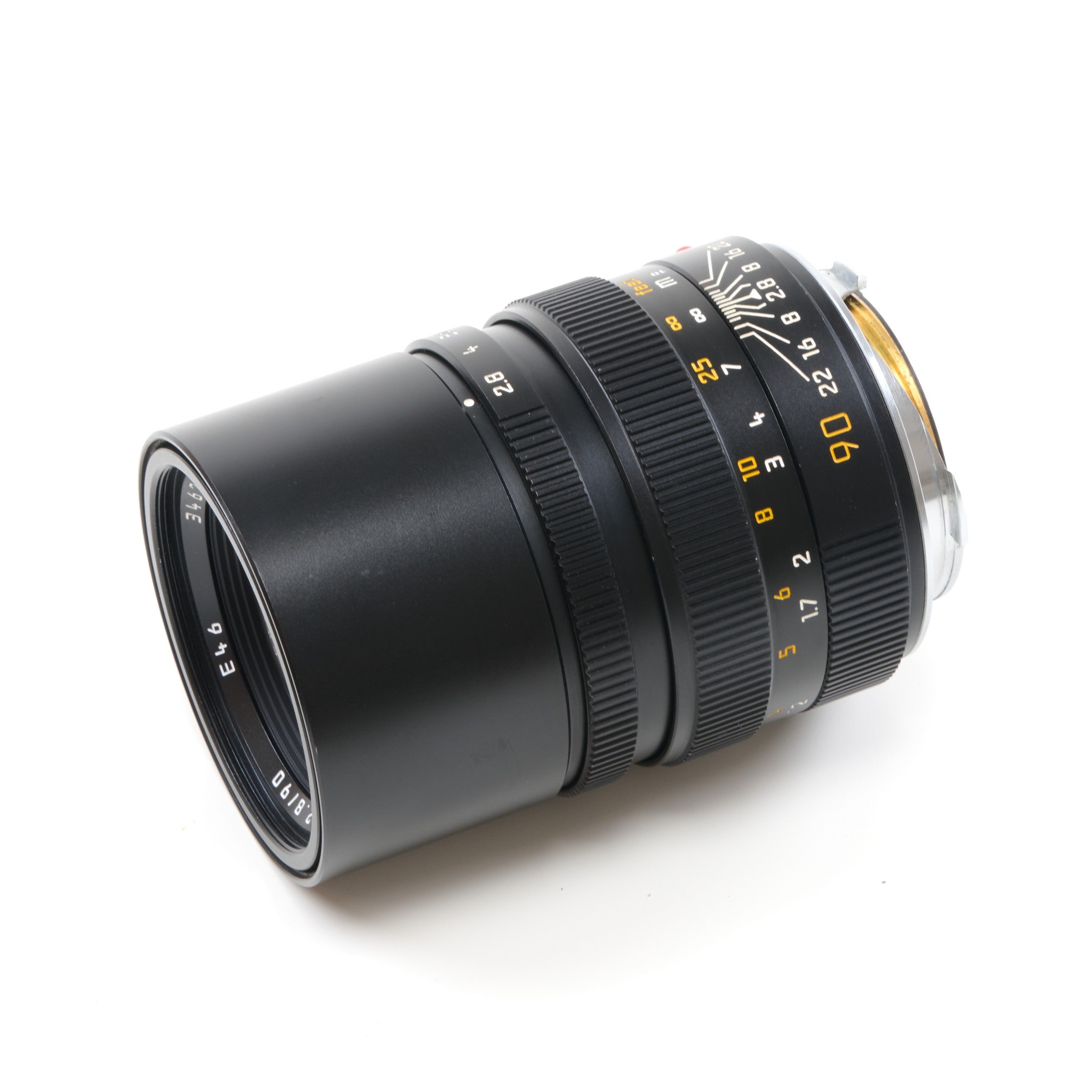 Leica 90mm f2.8 Elmarit-M Zwart