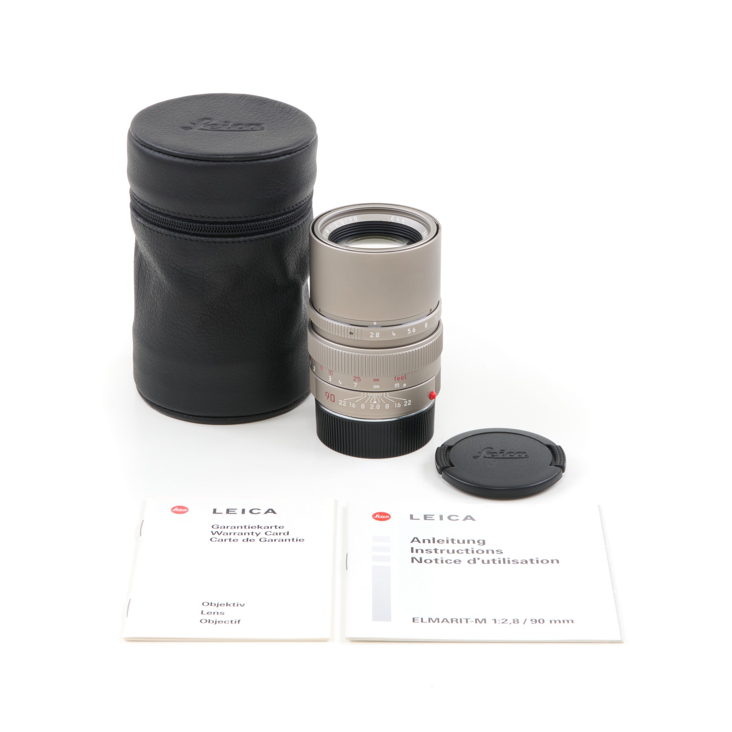 Leica 90mm f2.8 Elmarit-M Titanium