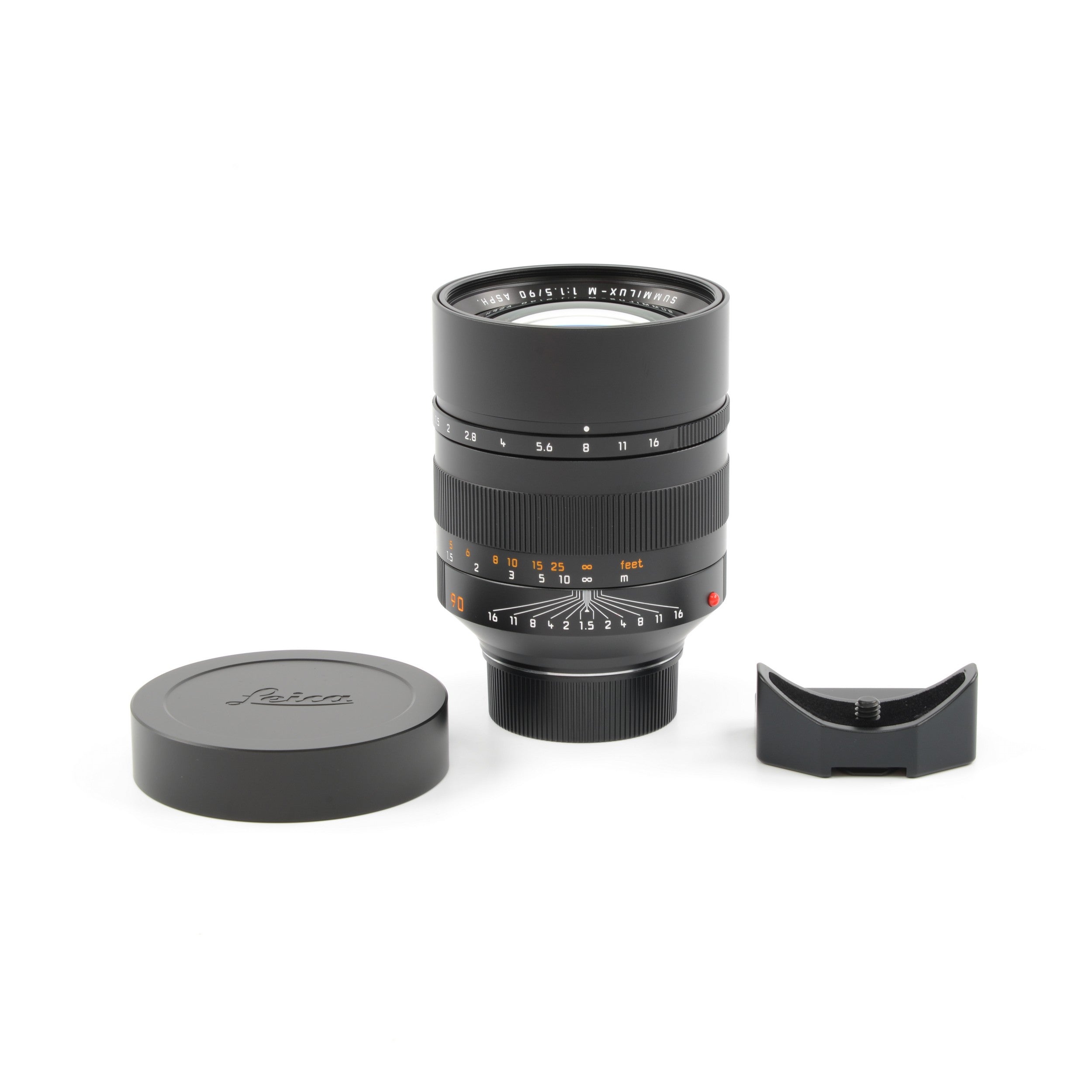 Leica 90mm f1.5 Summilux-M ASPH + Doos