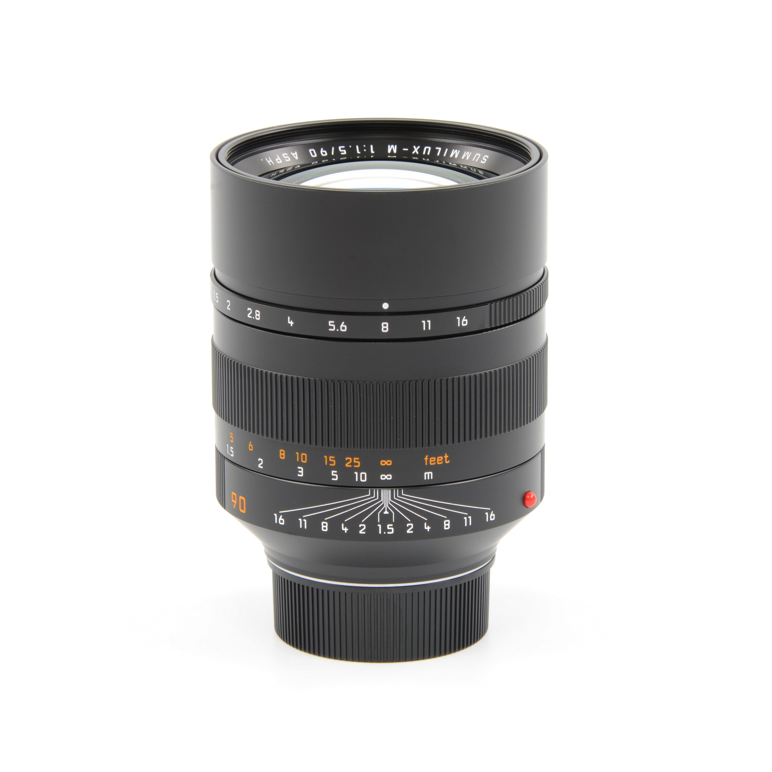 Leica 90mm f1.5 Summilux-M ASPH + Doos