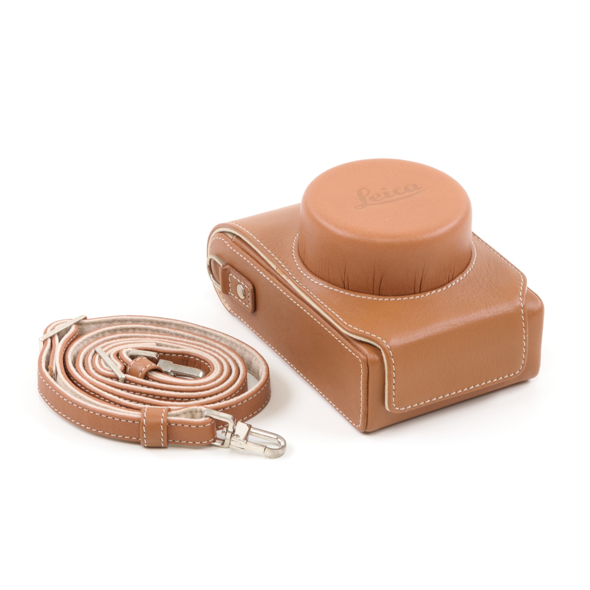 Leica Cognac Camera Case + Doos Voor D-Lux (Typ 109)