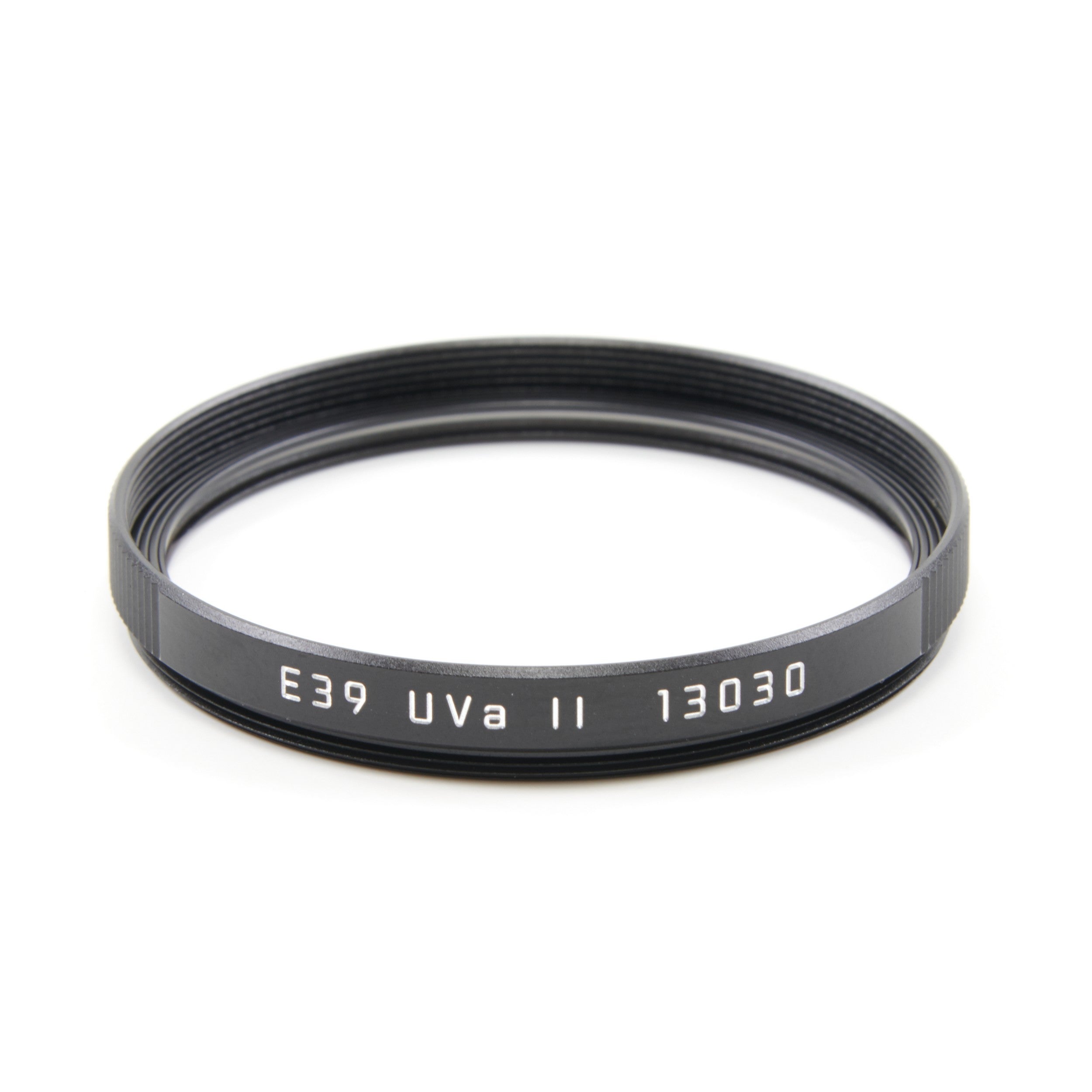 Leica E39 UVA II Filter Zwart