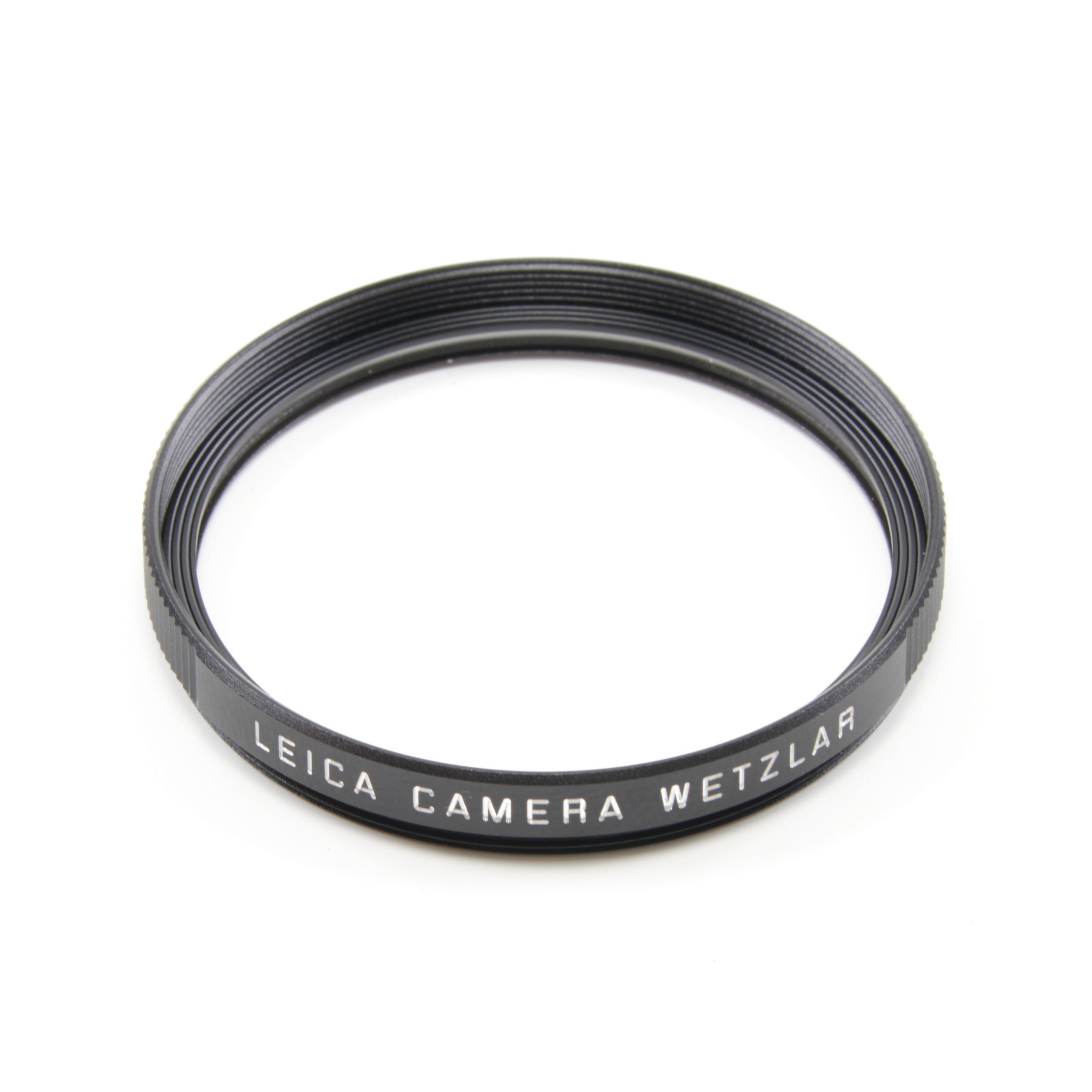 Leica E39 UVA II Filter Zwart