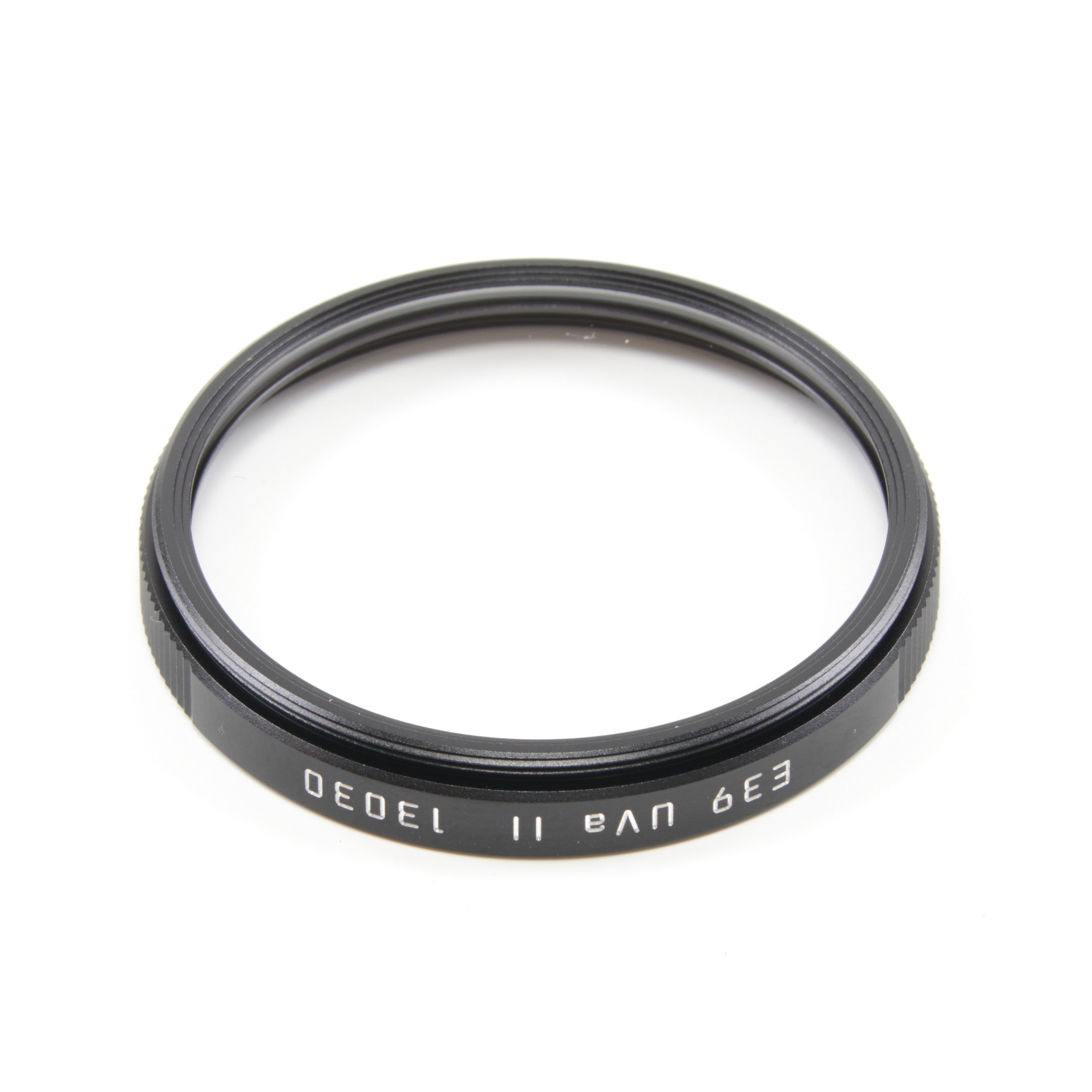 Leica E39 UVA II Filter Zwart