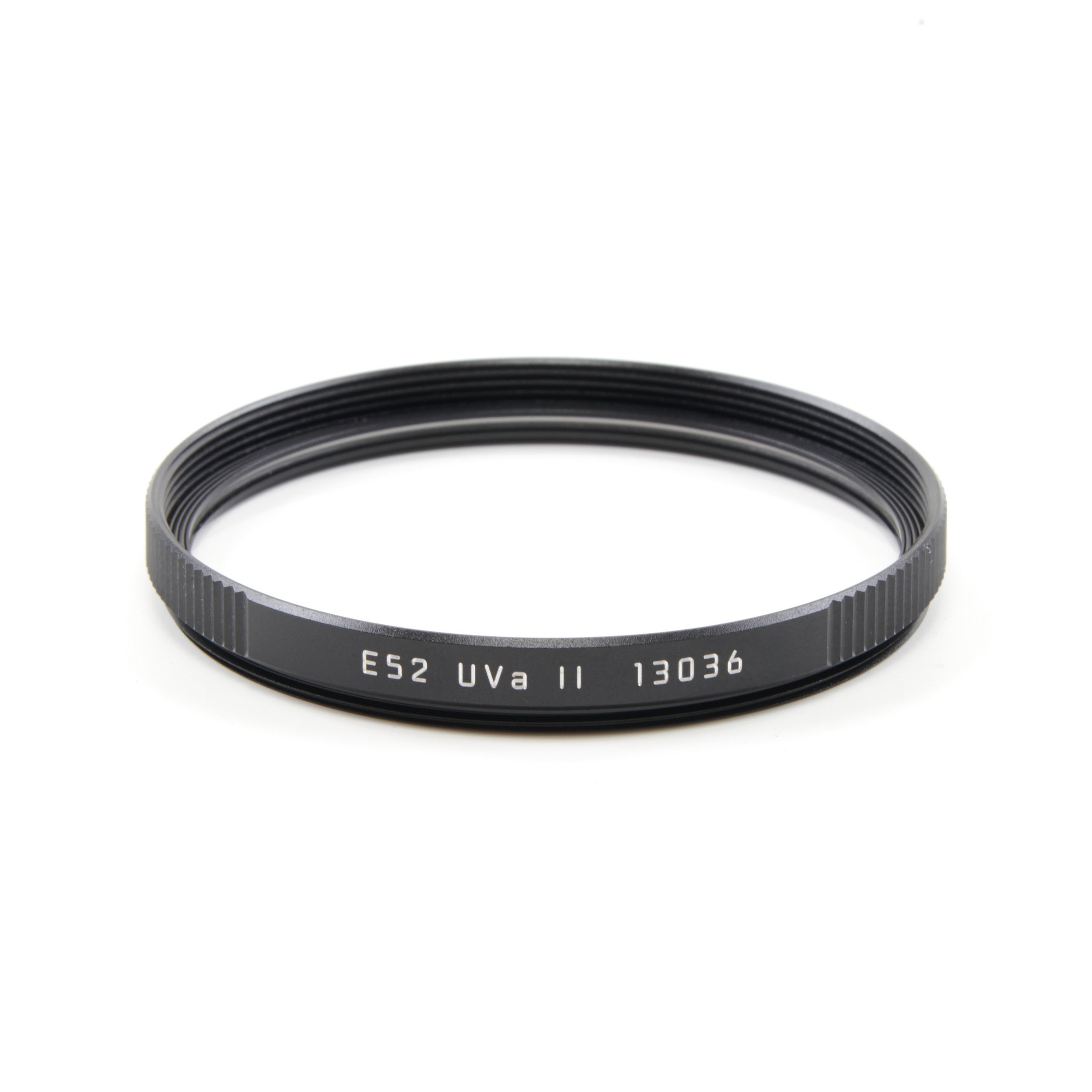 Leica E52 UVA II Filter Zwart + Doos