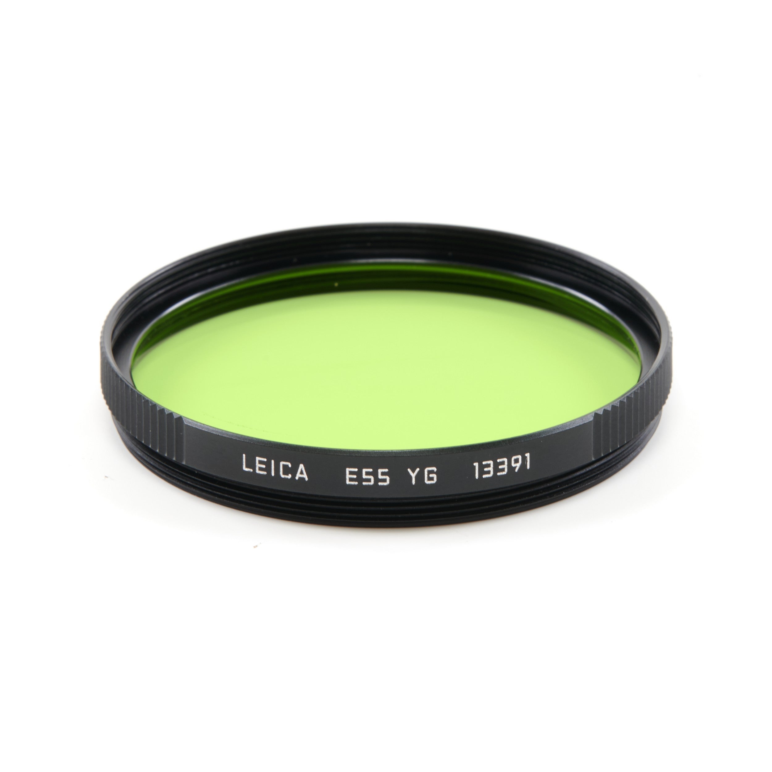 Leica E55 YG Geel - Groen Filter Zwart