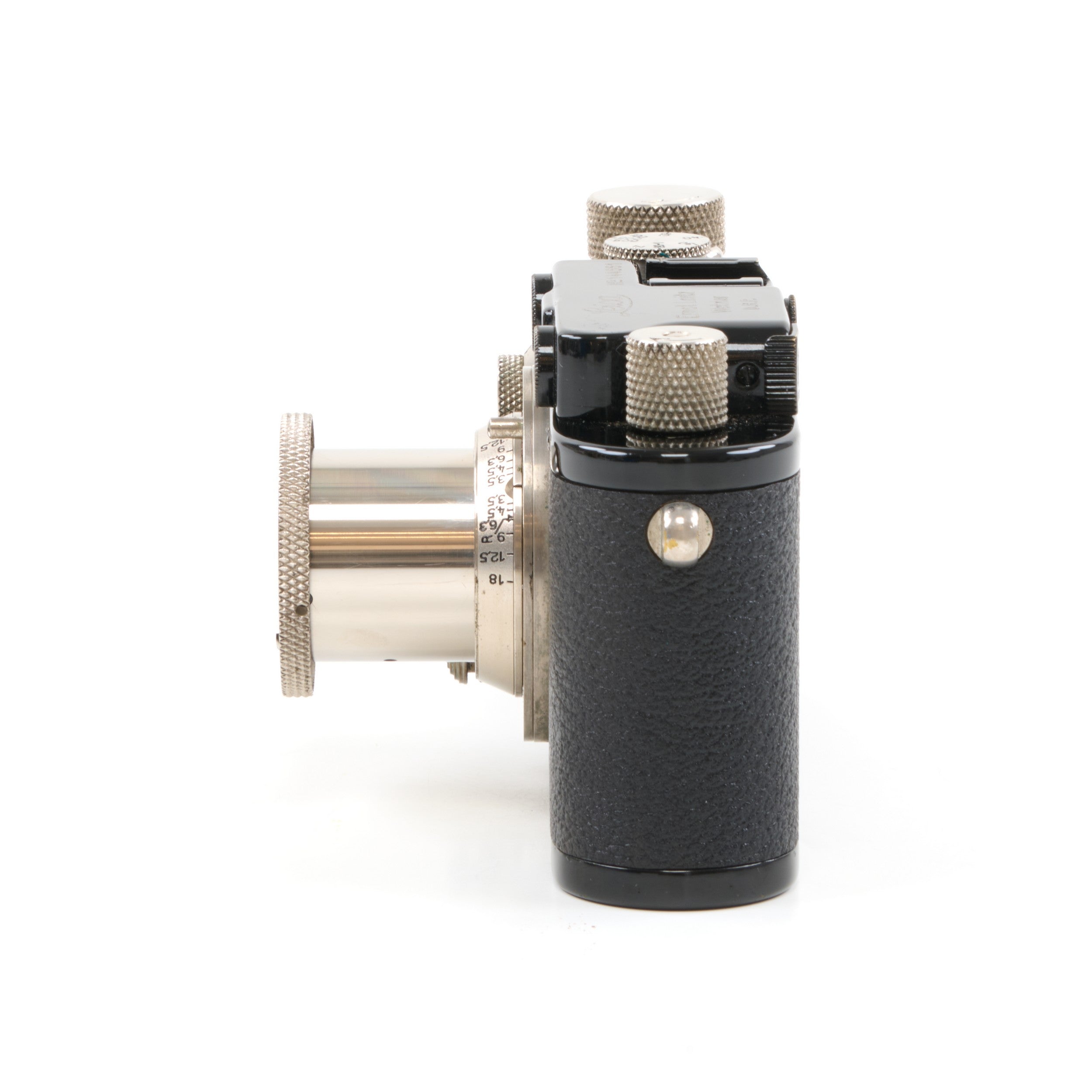 Leica III + Leitz 50mm f3.5 Elmar Set Zwart Nikkel