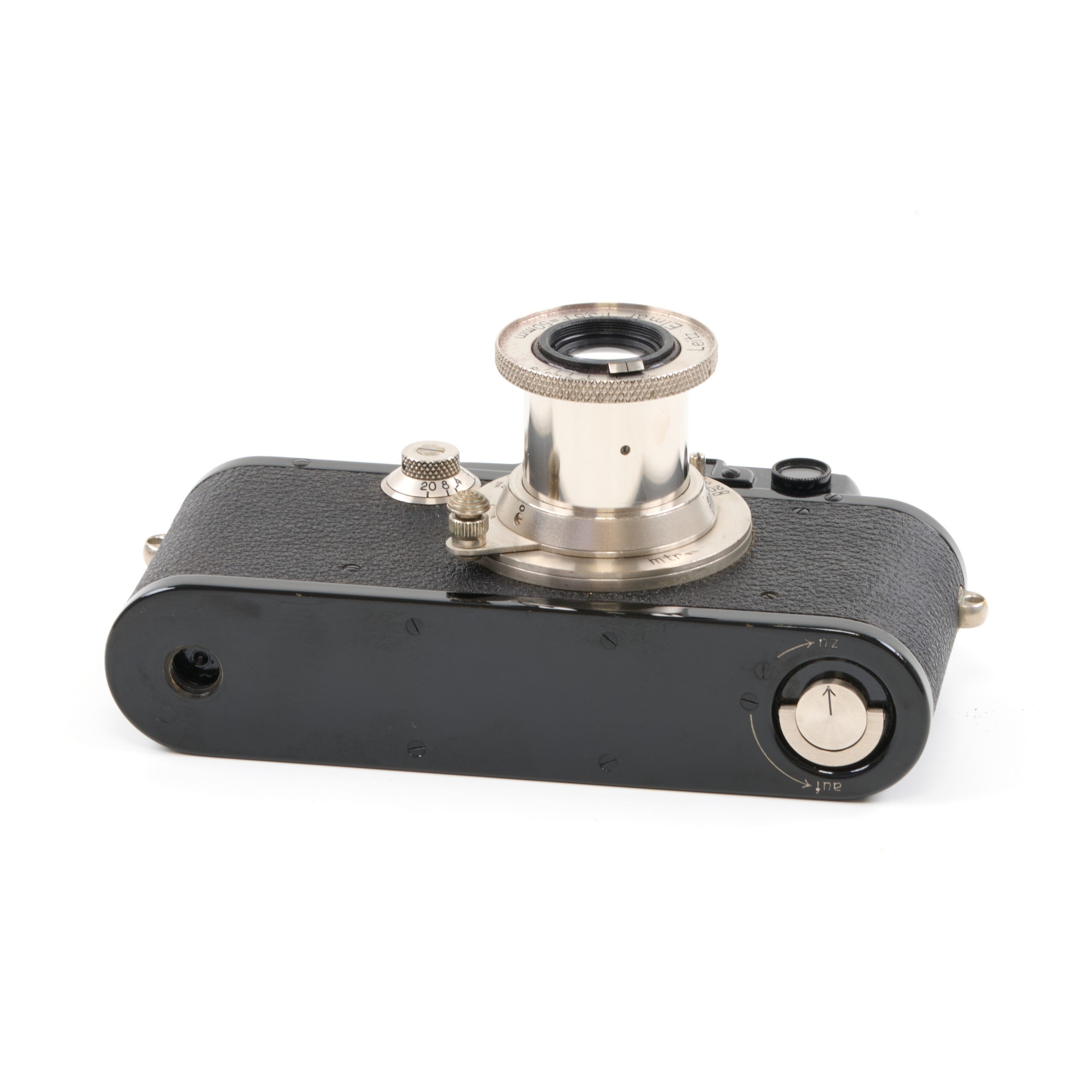 Leica III + Leitz 50mm f3.5 Elmar Set Zwart Nikkel