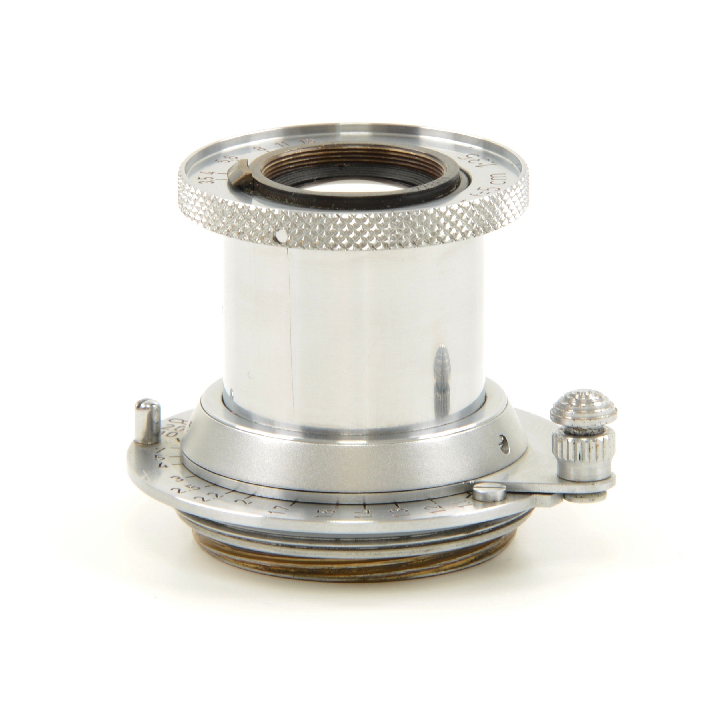 Leica IIIC Conversie IIIF + Leitz 50mm f3.5 Elmar + Doos Extreem Mooi Nummer!!!