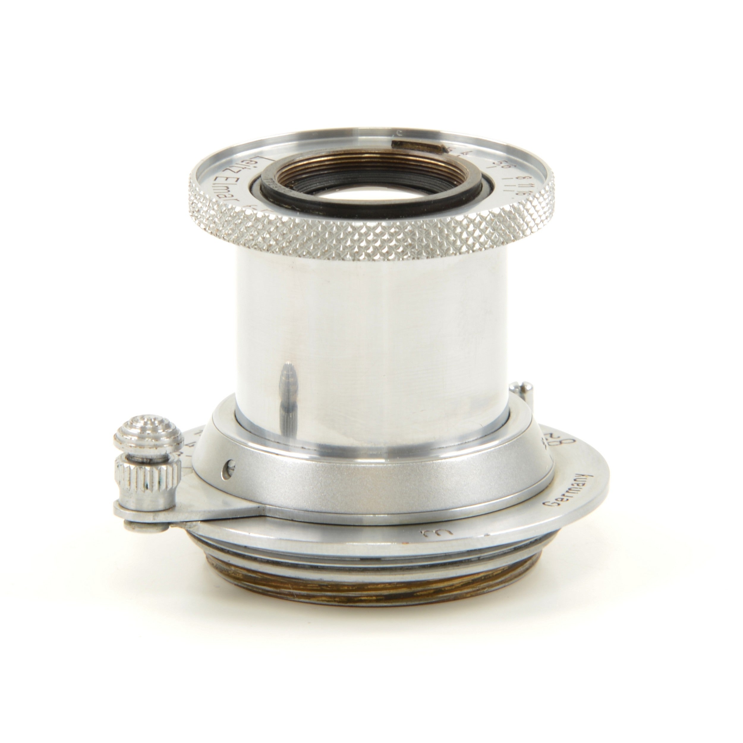 Leica IIIC Conversie IIIF + Leitz 50mm f3.5 Elmar + Doos Extreem Mooi Nummer!!!