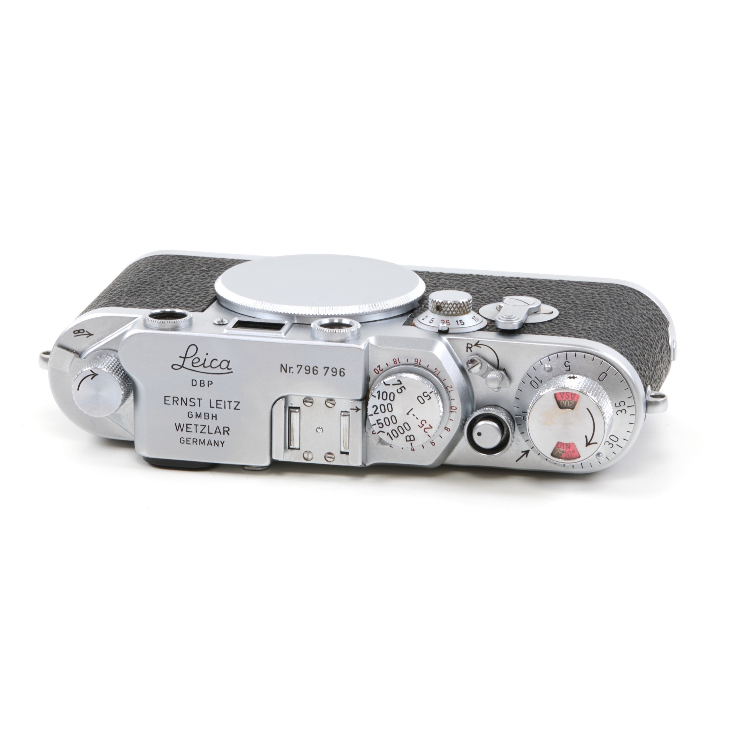 Leica IIIF Red Dial Self Timer MOOI NUMMER 796 796