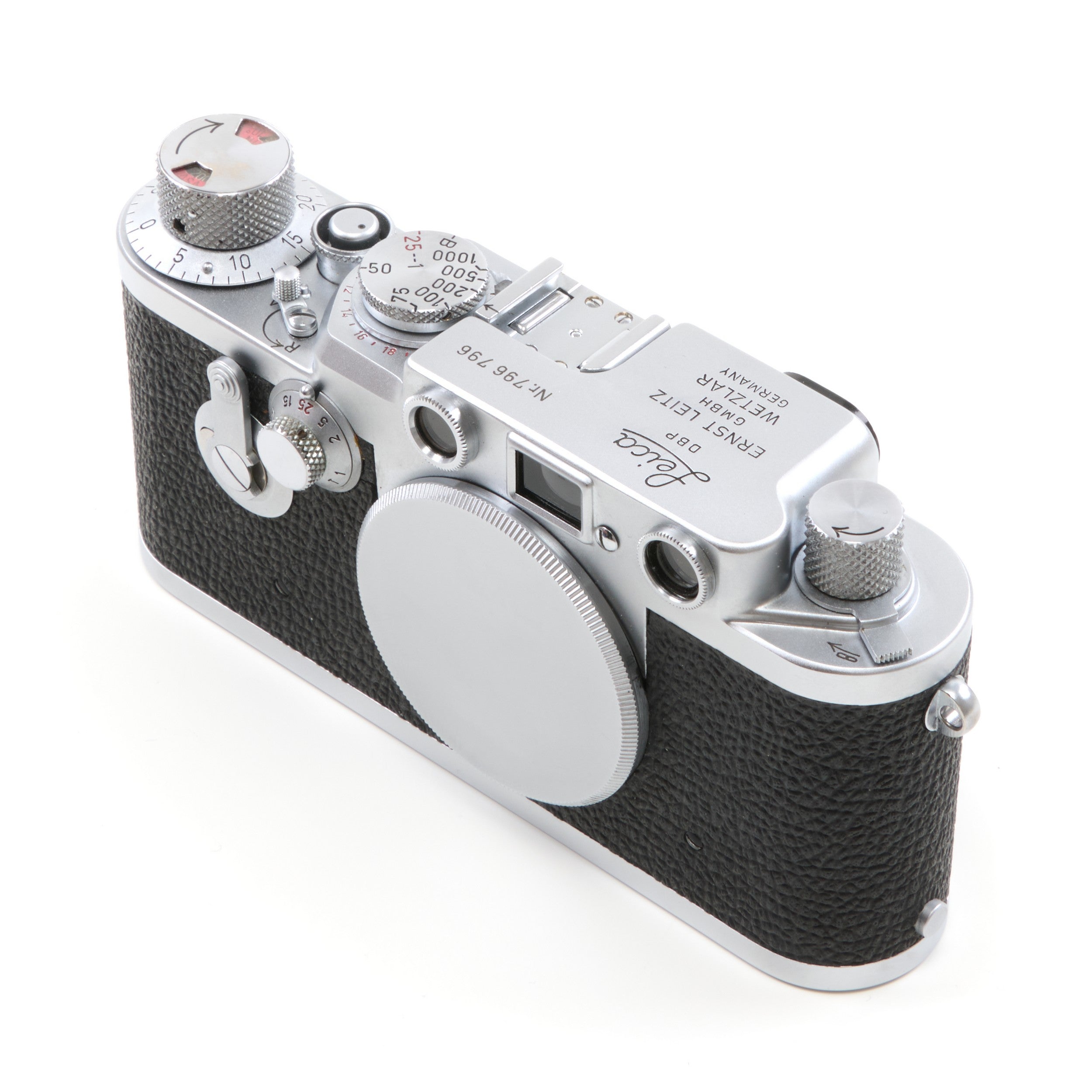 Leica IIIF Red Dial Self Timer MOOI NUMMER 796 796