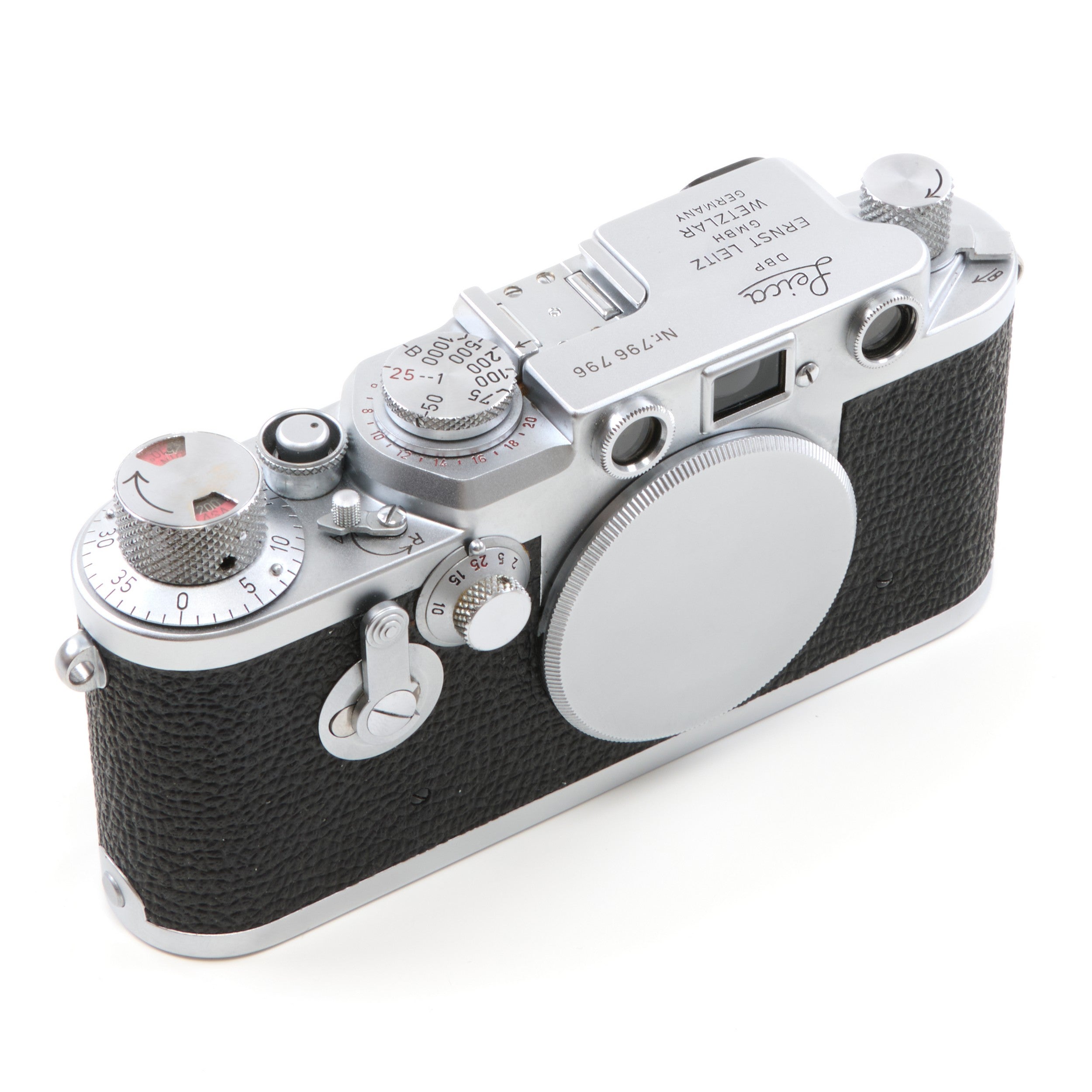 Leica IIIF Red Dial Self Timer MOOI NUMMER 796 796