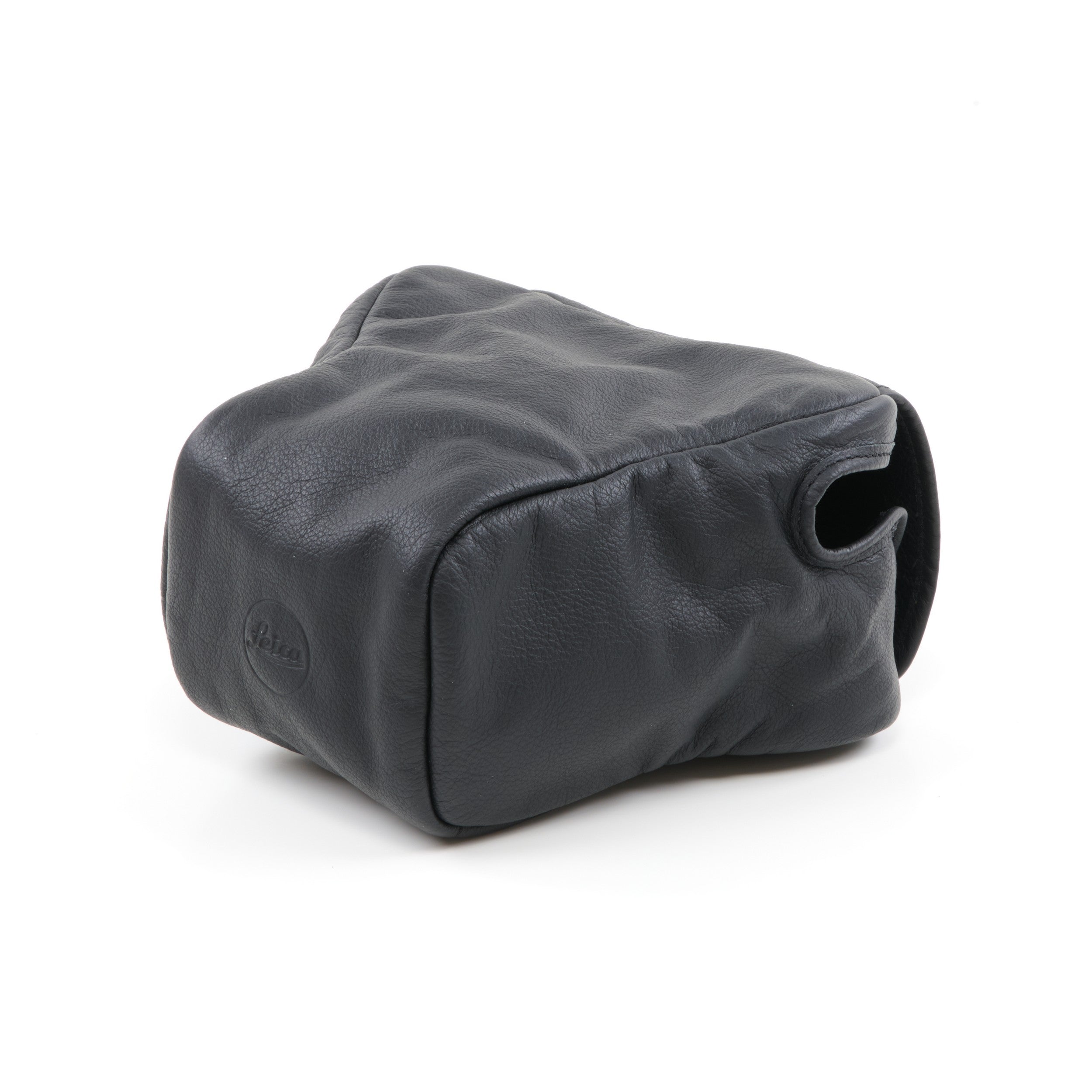 Leica Leather Pouch Long Front Black + Doos