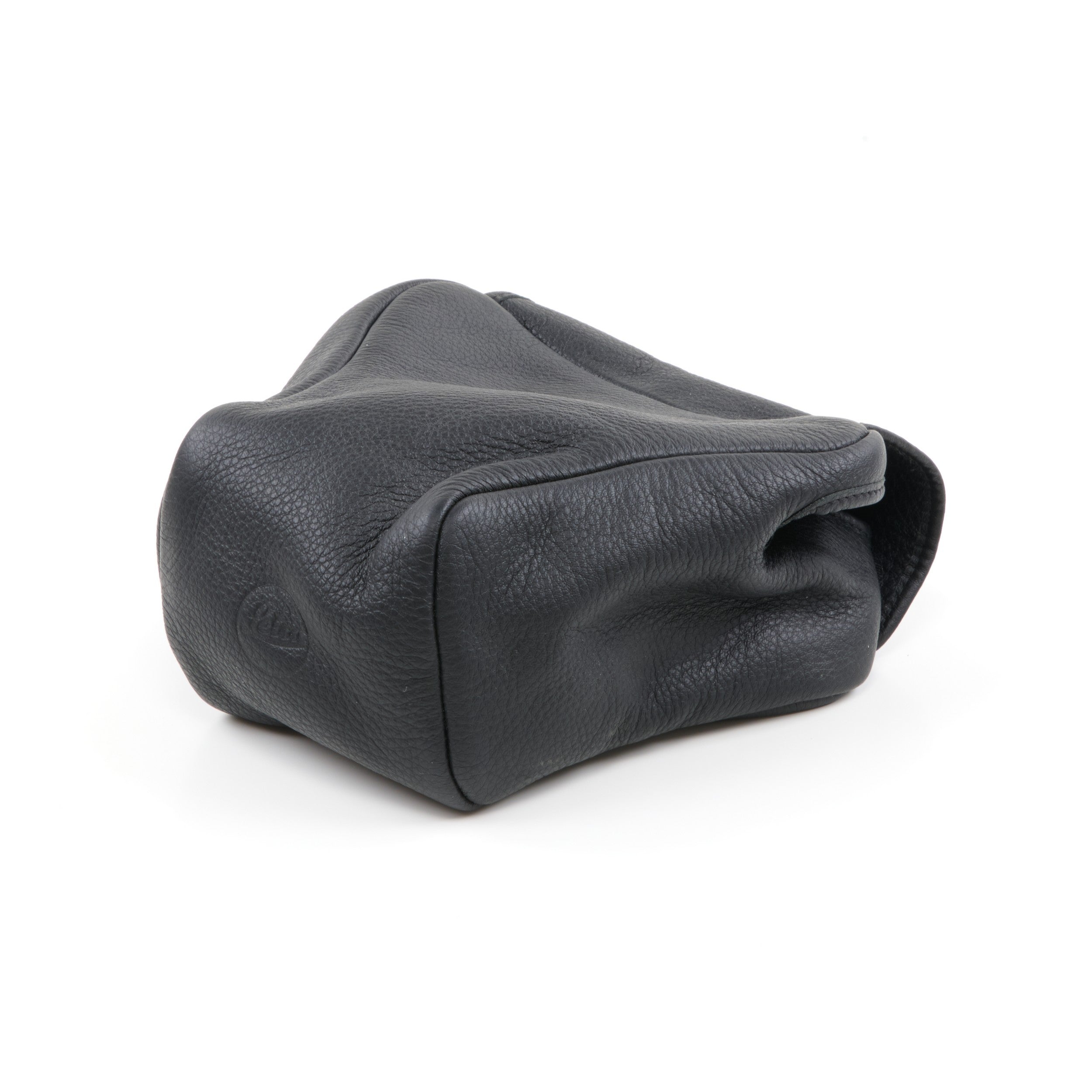 Leica Leather Pouch Long Front Black