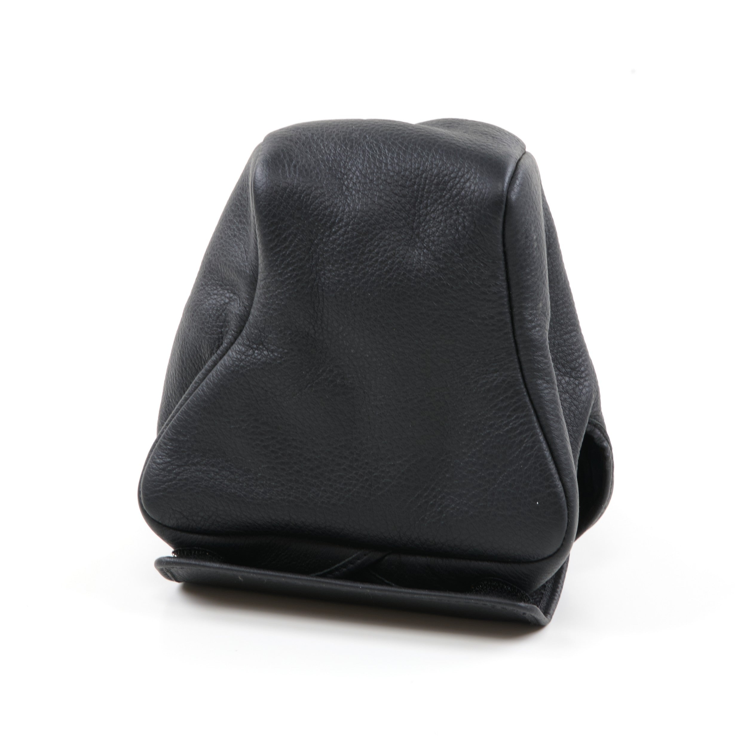 Leica Leather Pouch Long Front Black