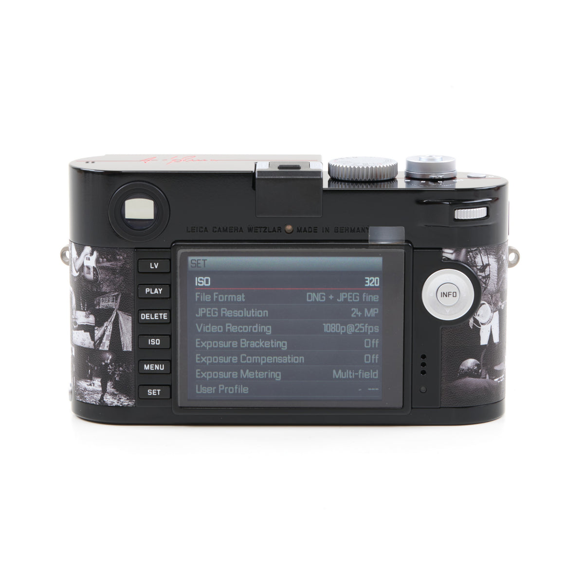 Leica M Monochrom "Signature" By Andy Summers + Doos
