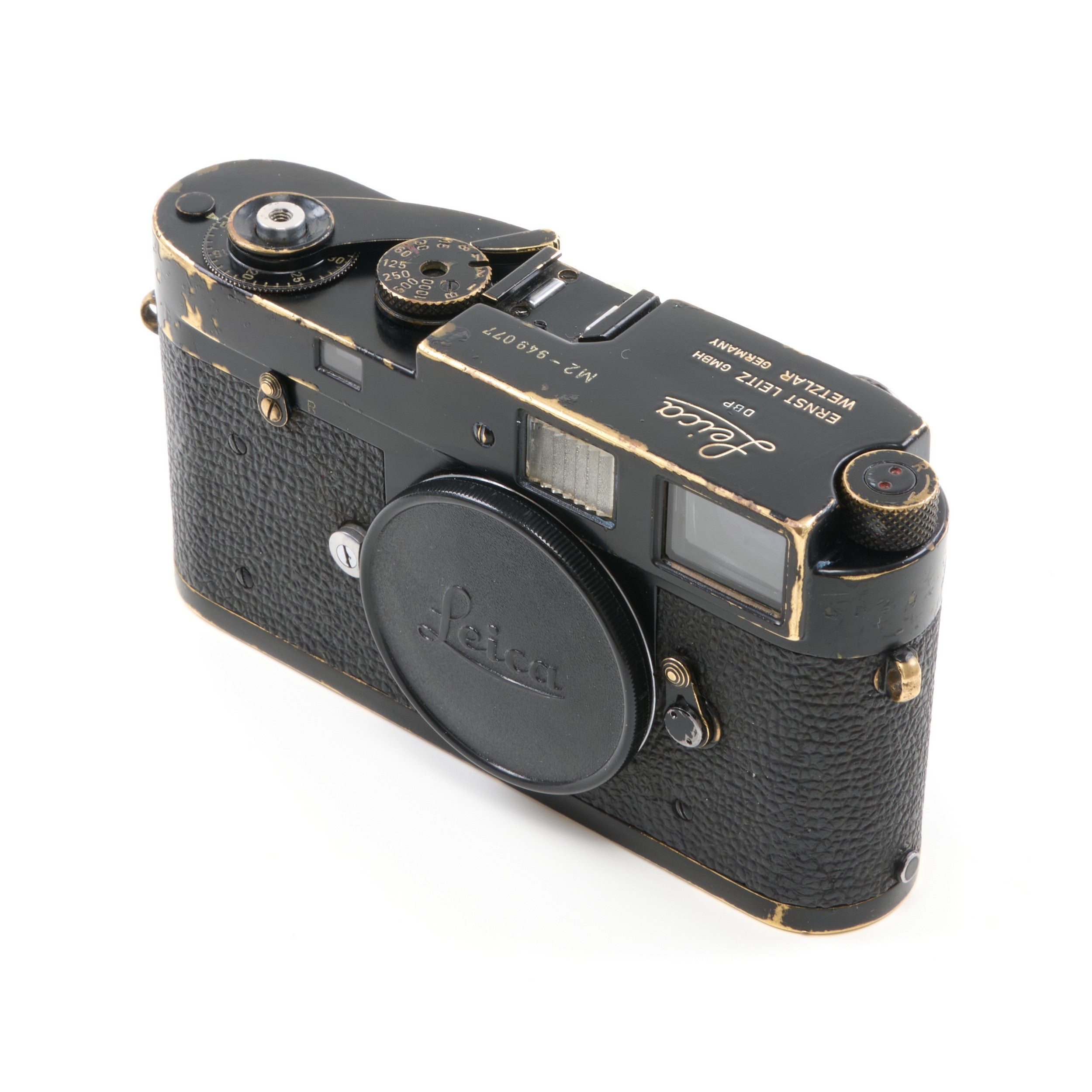 Leica M2 Black Paint 949XXX Eerste Batch Rewind Lever