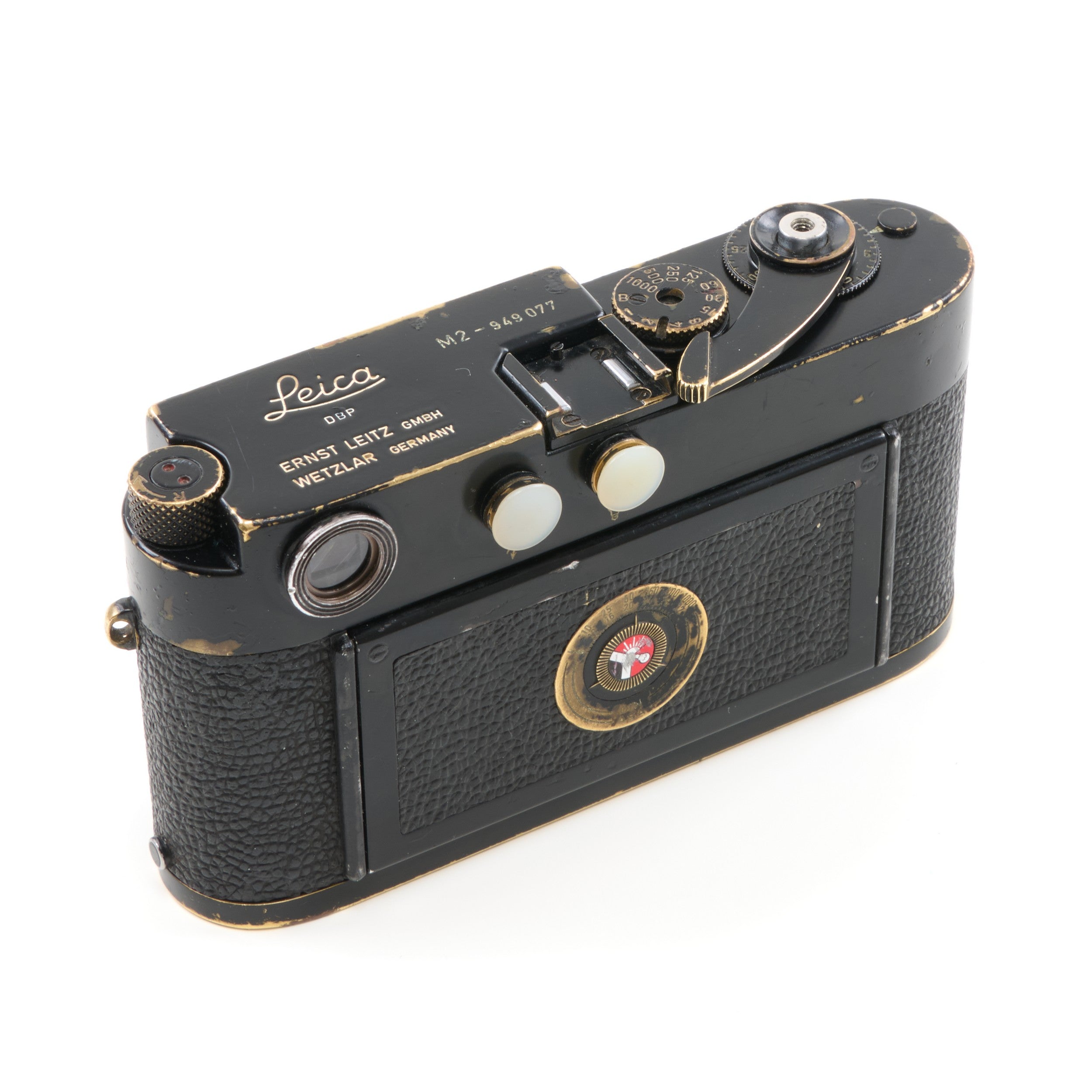Leica M2 Black Paint 949XXX Eerste Batch Rewind Lever