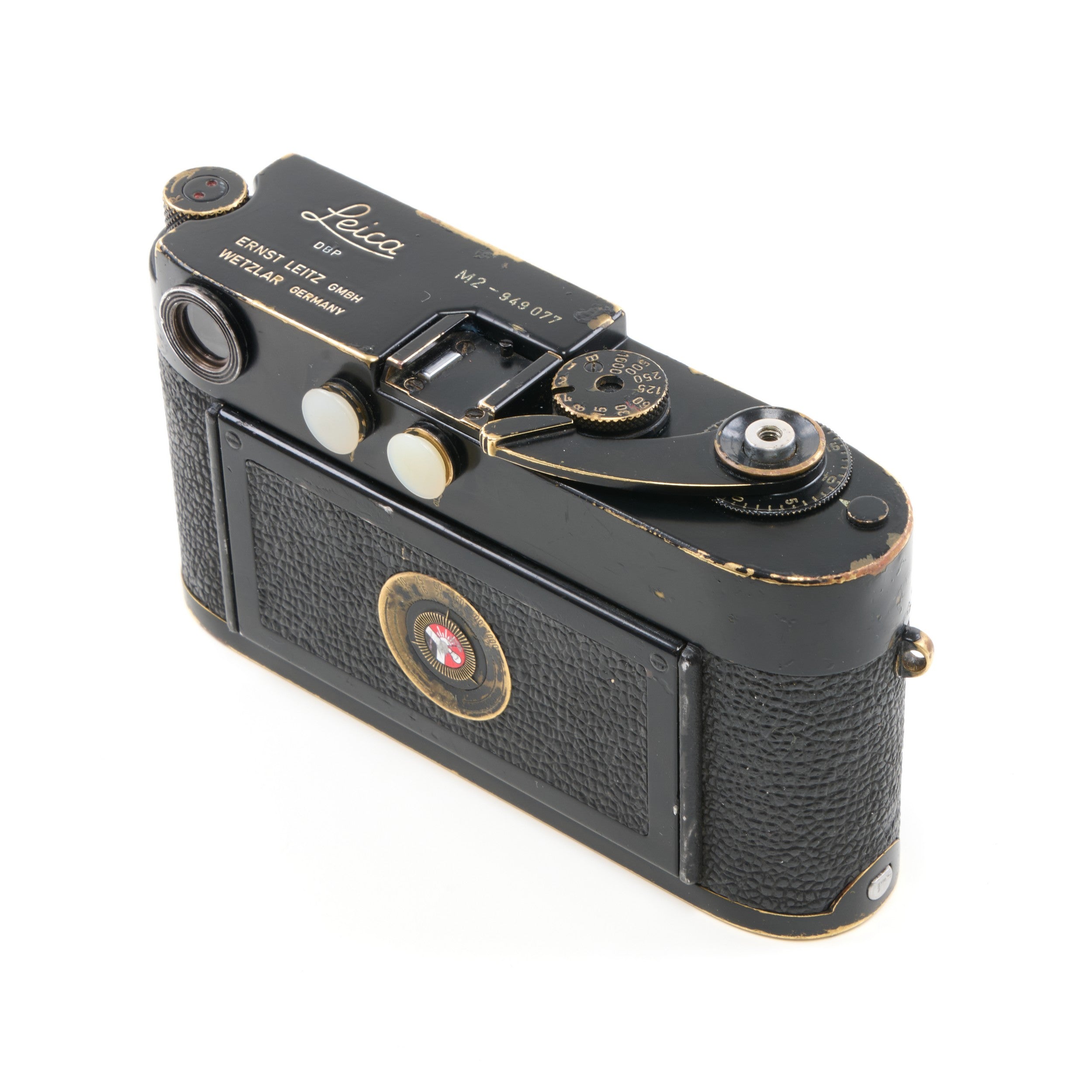 Leica M2 Black Paint 949XXX Eerste Batch Rewind Lever