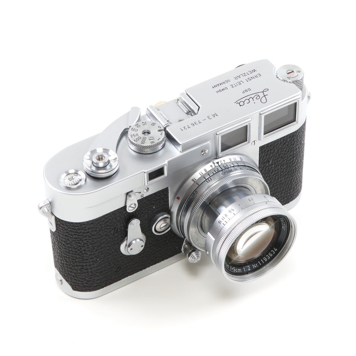 Leica M3 Tweeslag Chroom