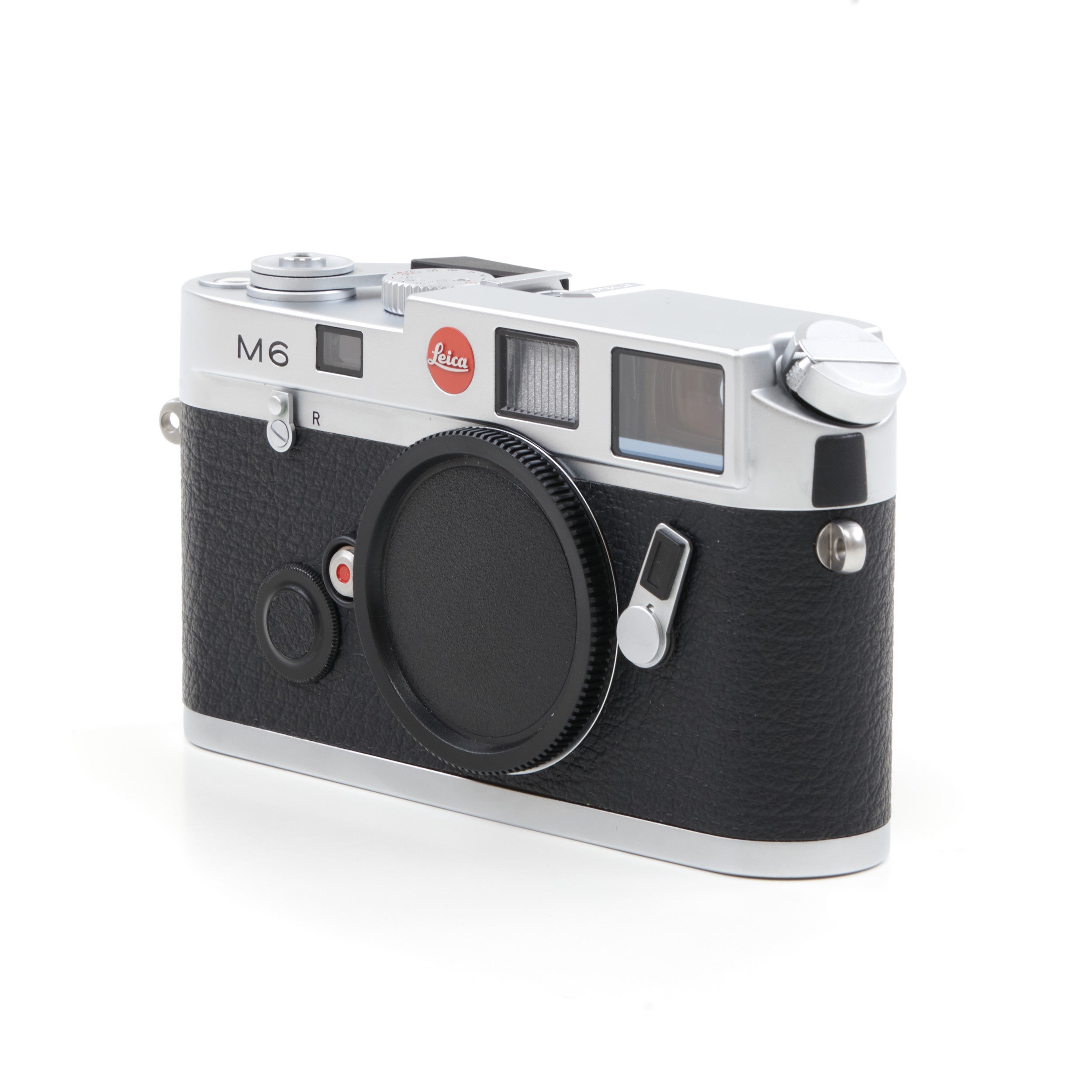Leica M6 Non TTL Groot M6 Logo Chroom