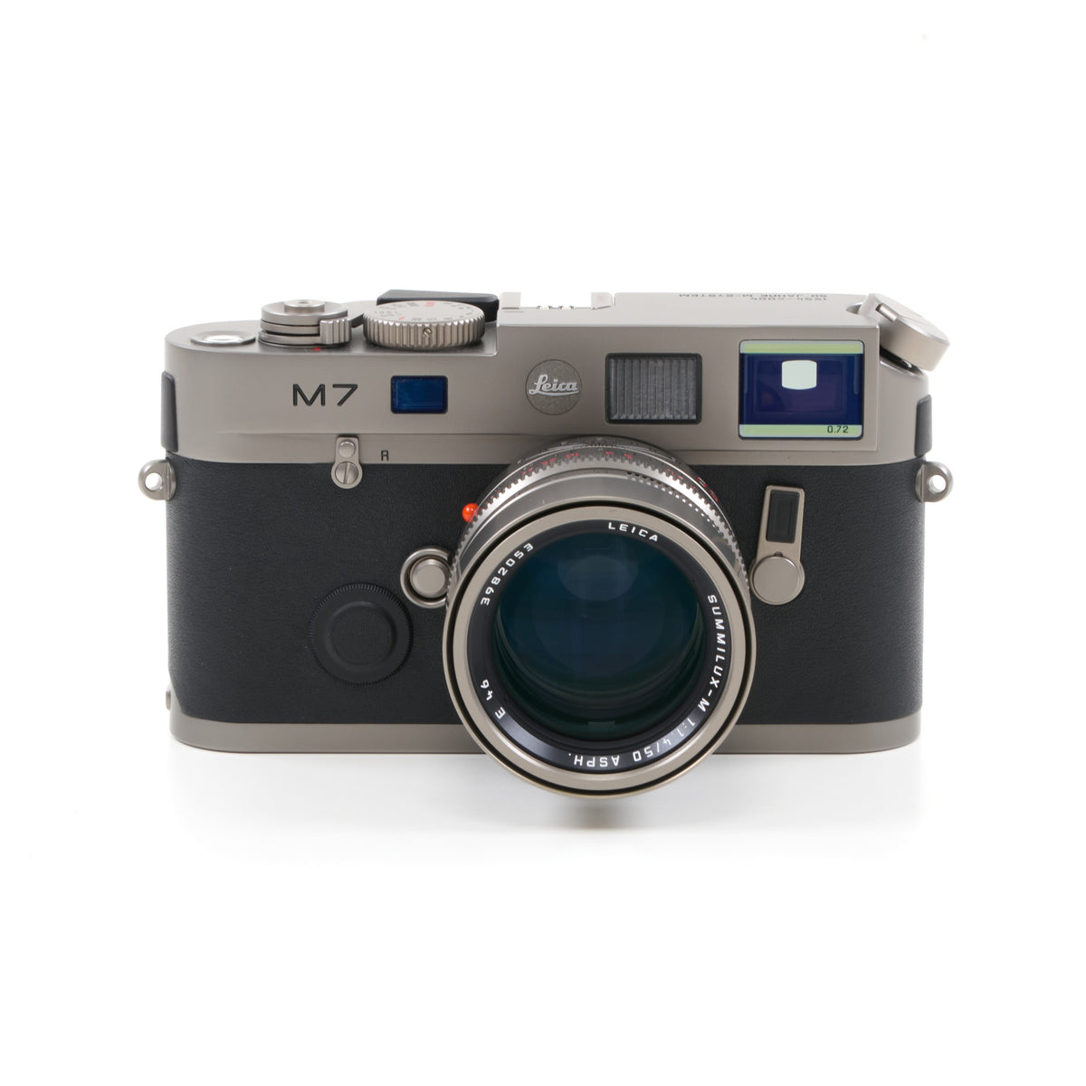 Leica M7 Titanium Set "50 Jahre Leica M System" + Doos Mooi Nummer